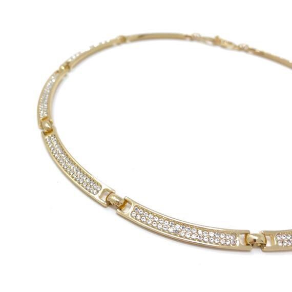 Dior Vintage Dior Rhinestone Necklace Size ONE SIZE - 5 Thumbnail