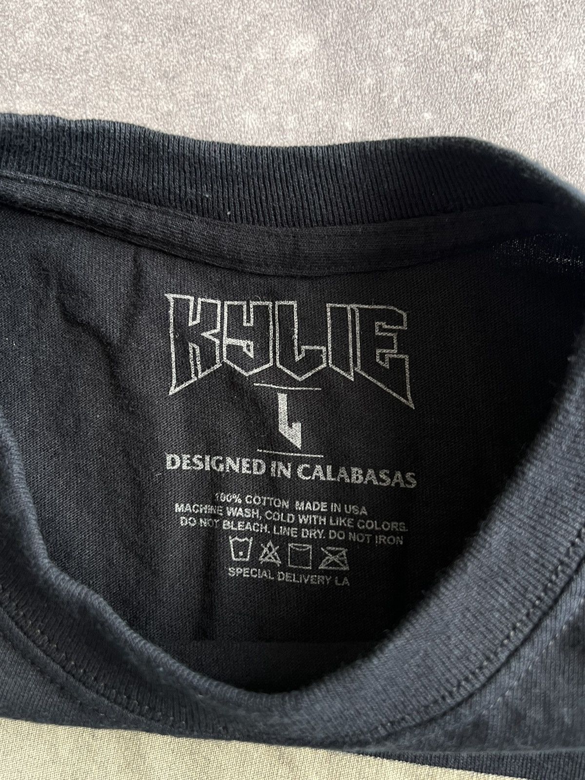 Band Tees × Kendall And Kylie × Vintage Kylie Jenner Official Merch Usa Streetwear Logo Size US L / EU 52-54 / 3 - 4 Thumbnail