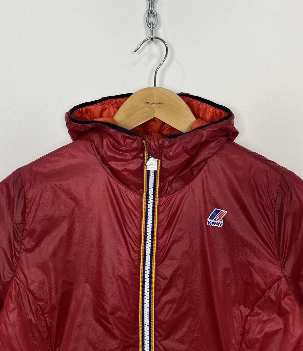 Outdoor Research K-WAY Womens Hooded Windbreaker Water Resistant Jacket Sz 8 Size S / US 4 / IT 40 - 2 Thumbnail