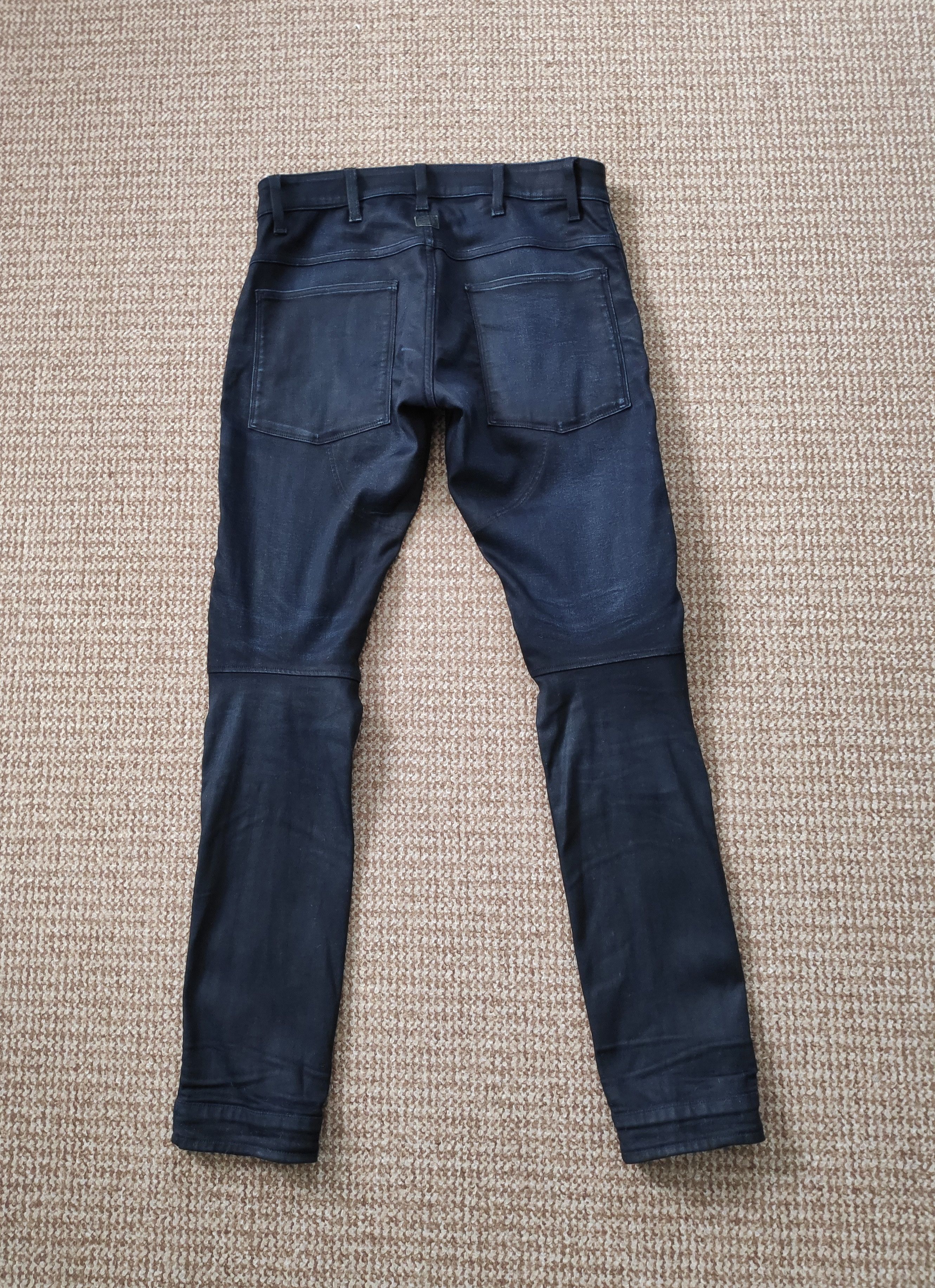 G-Star G-Star Raw 5620 3D Zip Knee Super Slim Denim Jeans W32 L32 Size US 32 / EU 48 - 7 Thumbnail