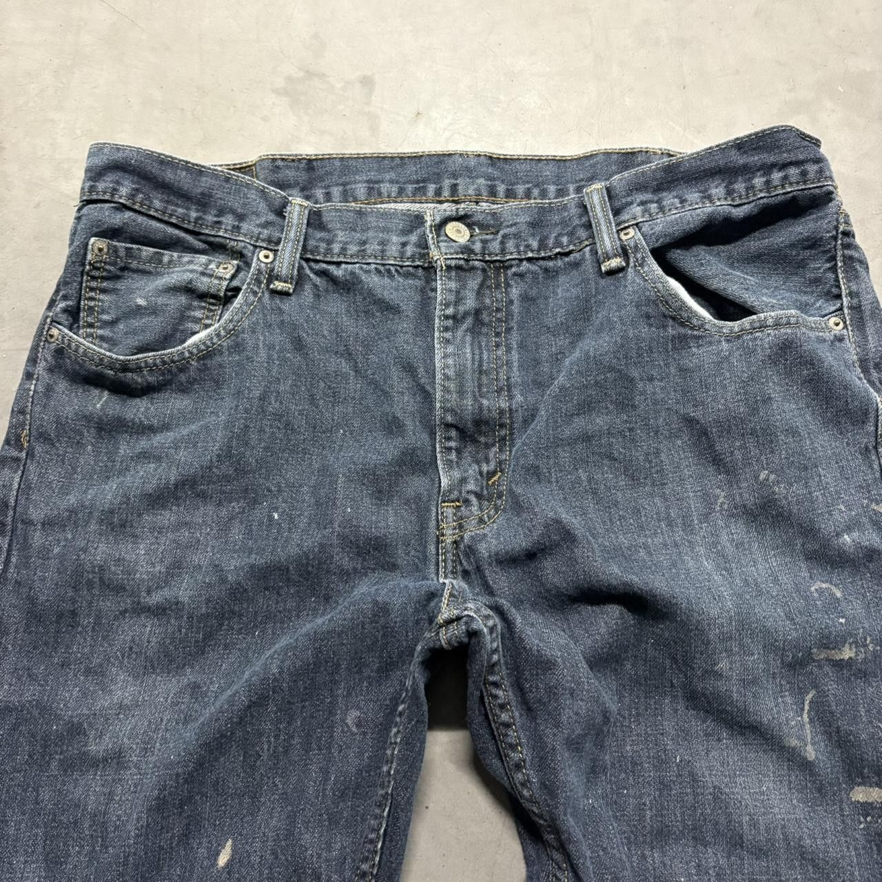 Levi's Crazy Vintage Y2K/2000s Baggy Levis Streetwear Dark Wash Denim Jeans! Size US 38 / EU 54 - 4 Thumbnail