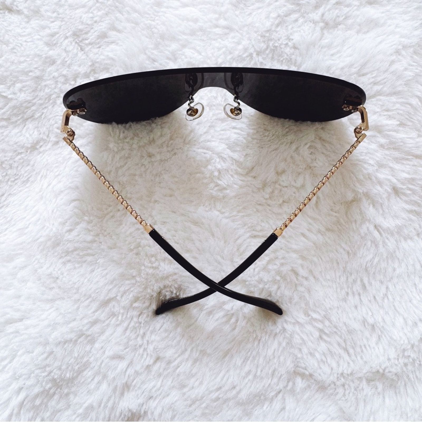 Other Jasmine Black Sleek Single-Lens Sunglasses Size ONE SIZE - 8 Thumbnail