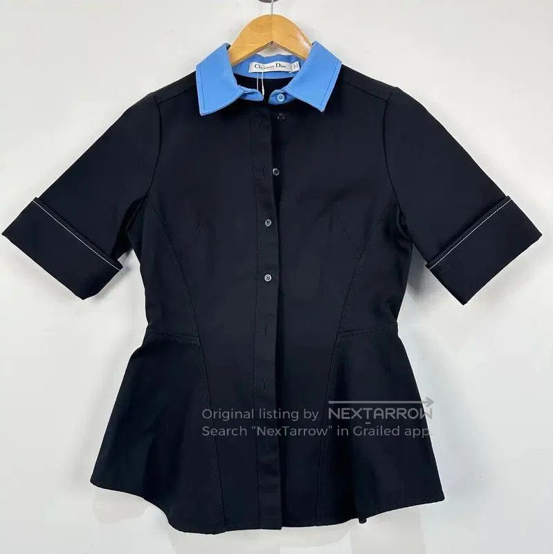 Dior Dior Black Cotton Women's Jacket . Size M / US 6-8 / IT 42-44 - 1 Thumbnail
