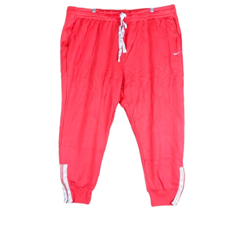 Nike Nike Womens Sweatpants Jogger Pink 2X Plus Dry Fit Therma Ankle Zip Elastic Waist Pockets Tapered Casual Activewear Size 28" / US 6 / IT 42 - 2 Thumbnail