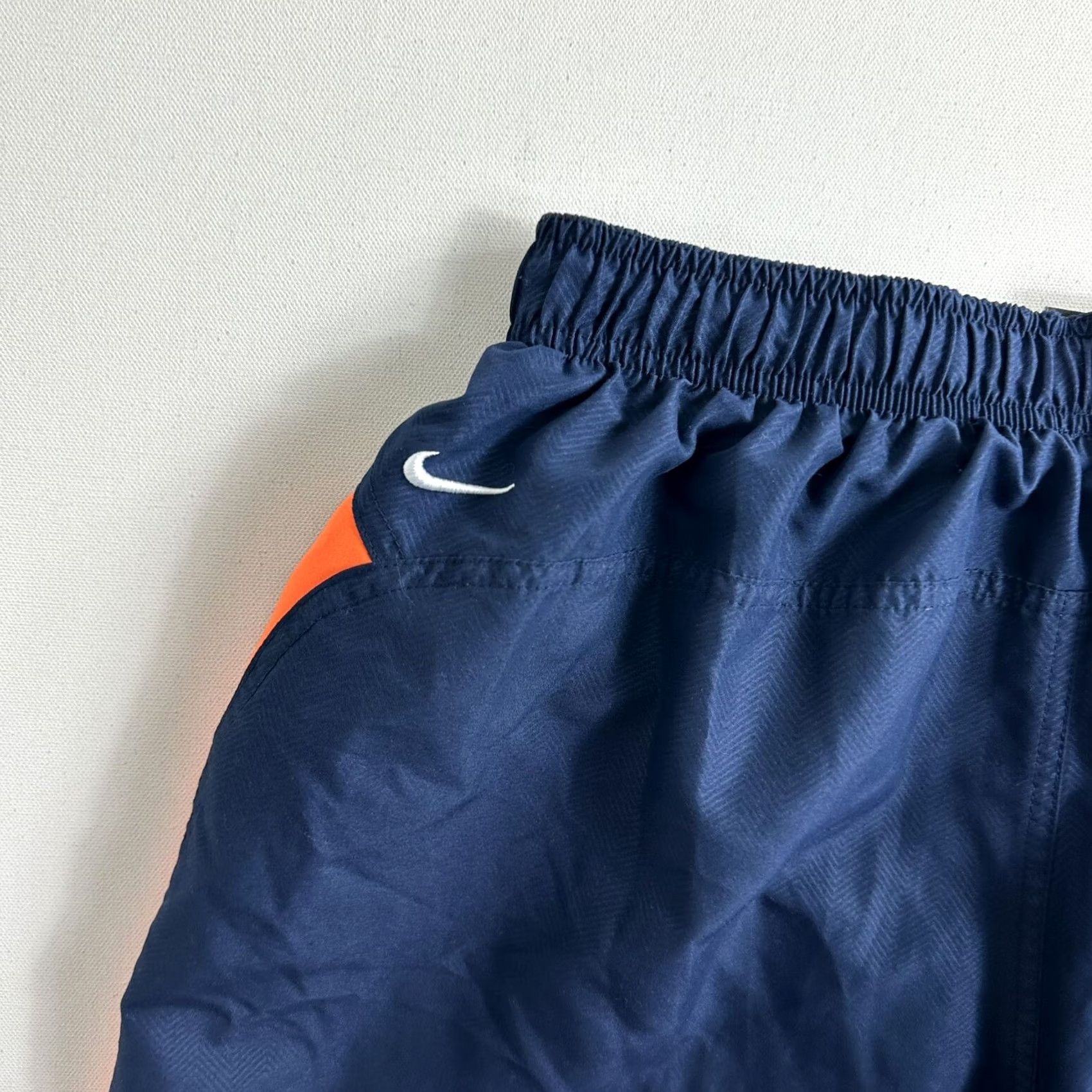 Nike Nike Swim Shorts Board Shorts Swim Shorts L Blue Adult Large Men’s Solid Pockets Drawstring Lined Swimwear Size US 33 - 4 Thumbnail