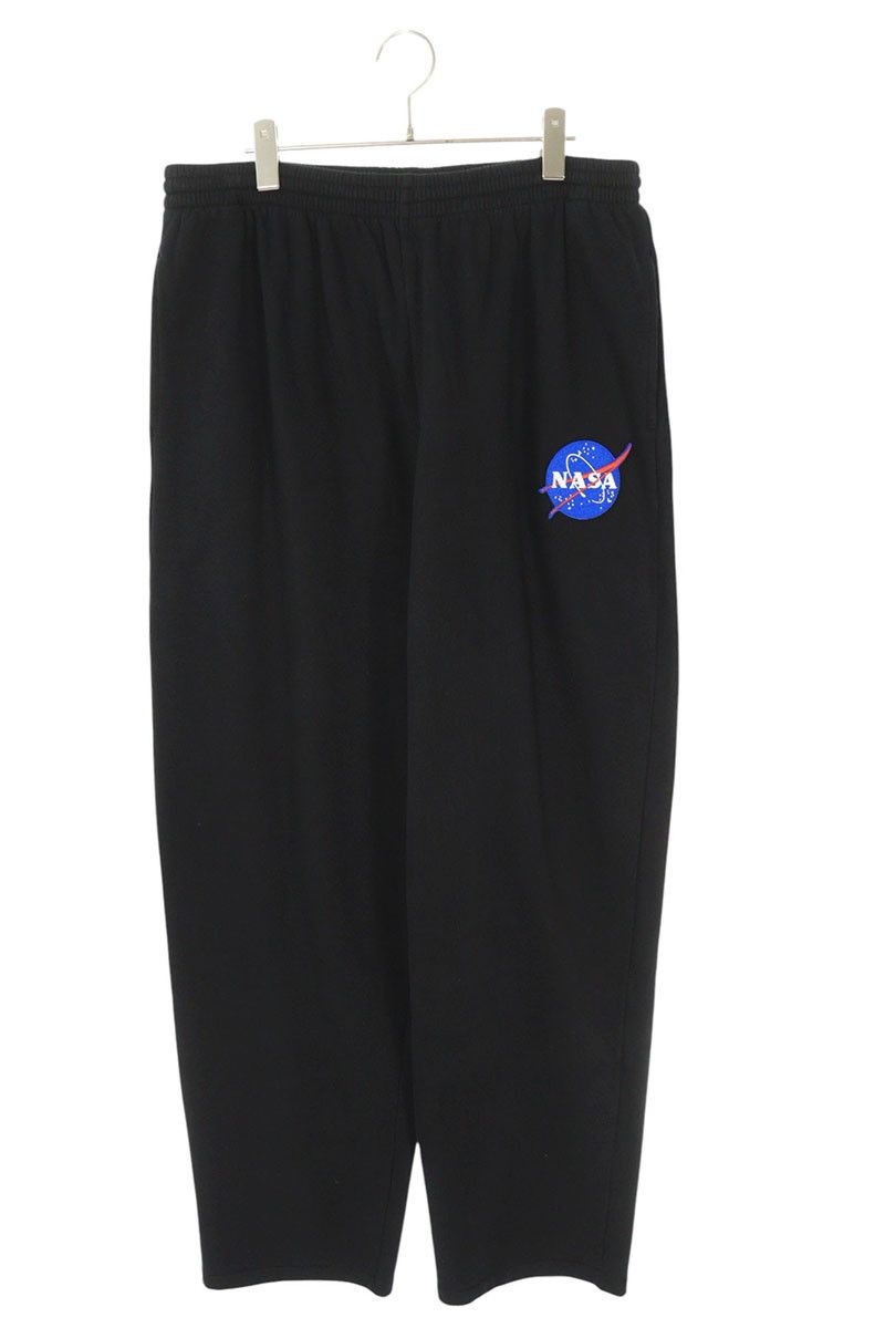 Balenciaga Balenciaga Logo Patch Wide Long Pants Black Size S Size US 30 / EU 46 - 1 Thumbnail
