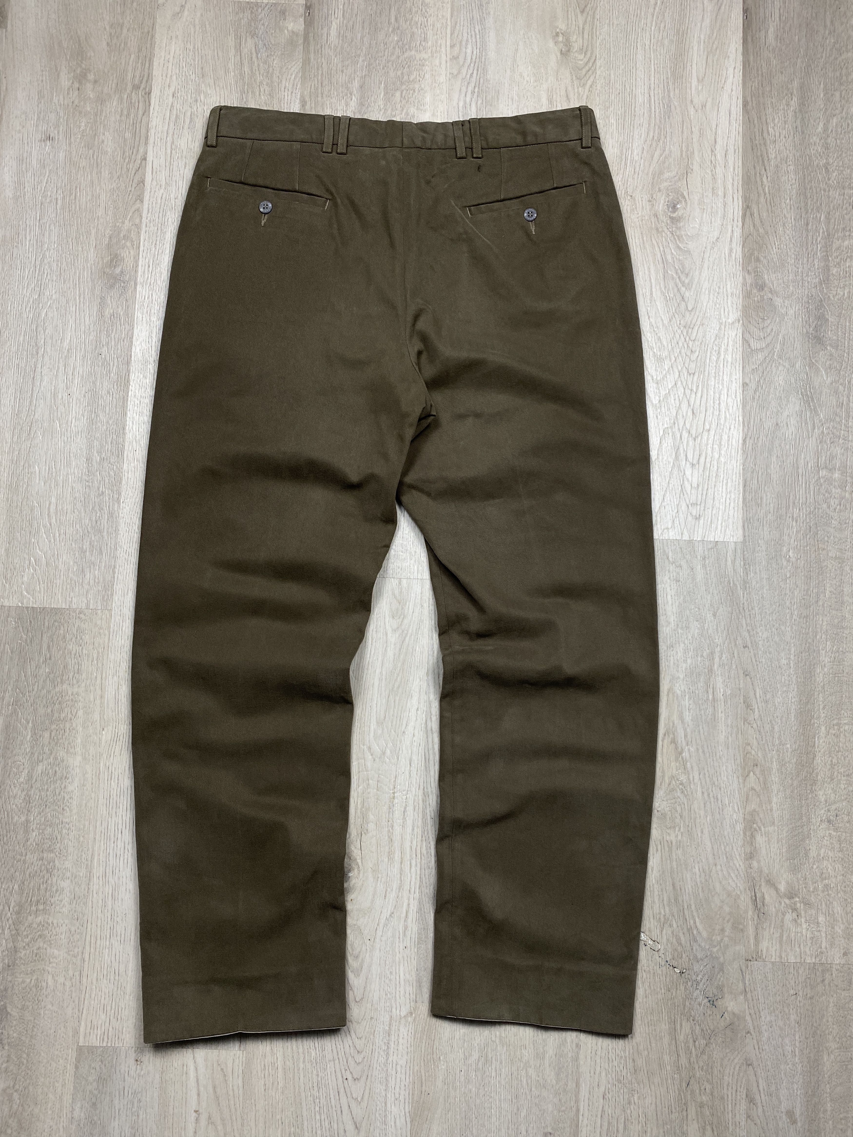 Barbour × Vintage Barbour Vintage Chino Pants Y2K Heavy Cotton Size US 36 / EU 52 - 8 Thumbnail