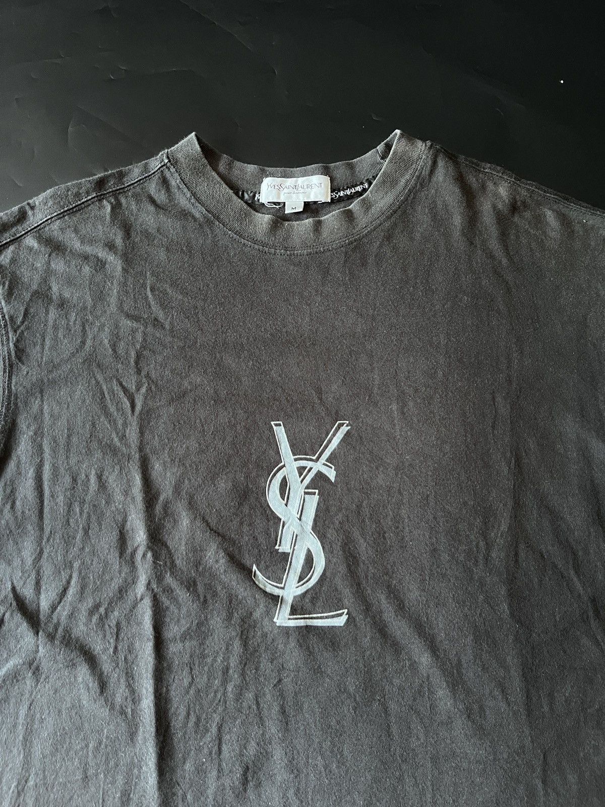 Yves Saint Laurent VINTAGE YSL POUR HOMME SUPER FEDED Size US M / EU 48-50 / 2 - 4 Thumbnail