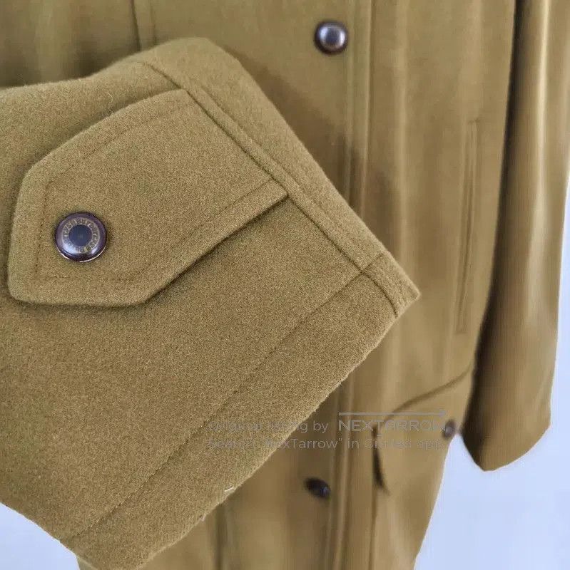 Burberry Burberry Winter Yellow Wool Men's Coat. Size US M / EU 48-50 / 2 - 6 Thumbnail