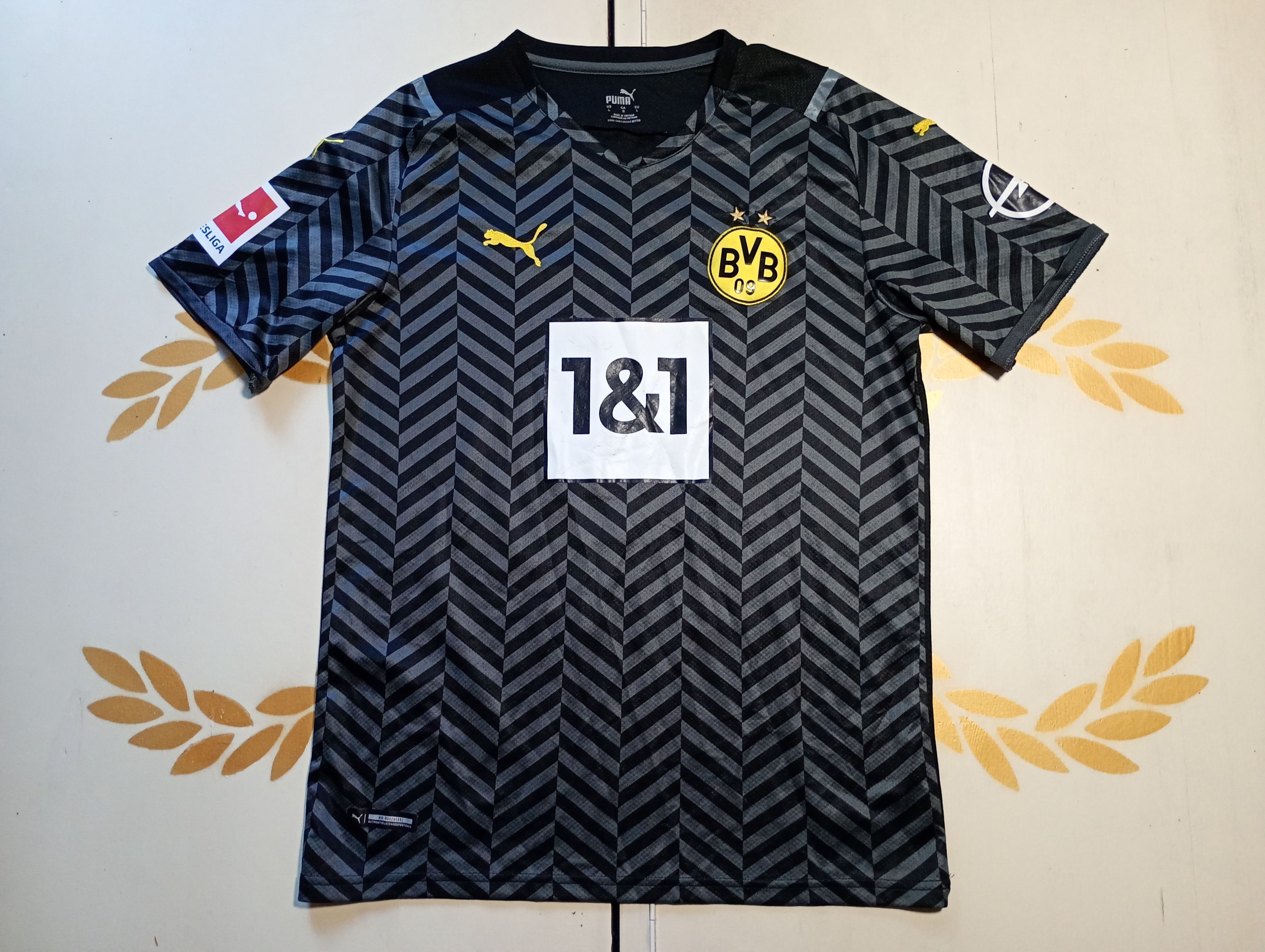 Puma Puma Borussia Dortmund Jersey 22 Bellingham 2021-2022 Size US L / EU 52-54 / 3 - 2 Thumbnail