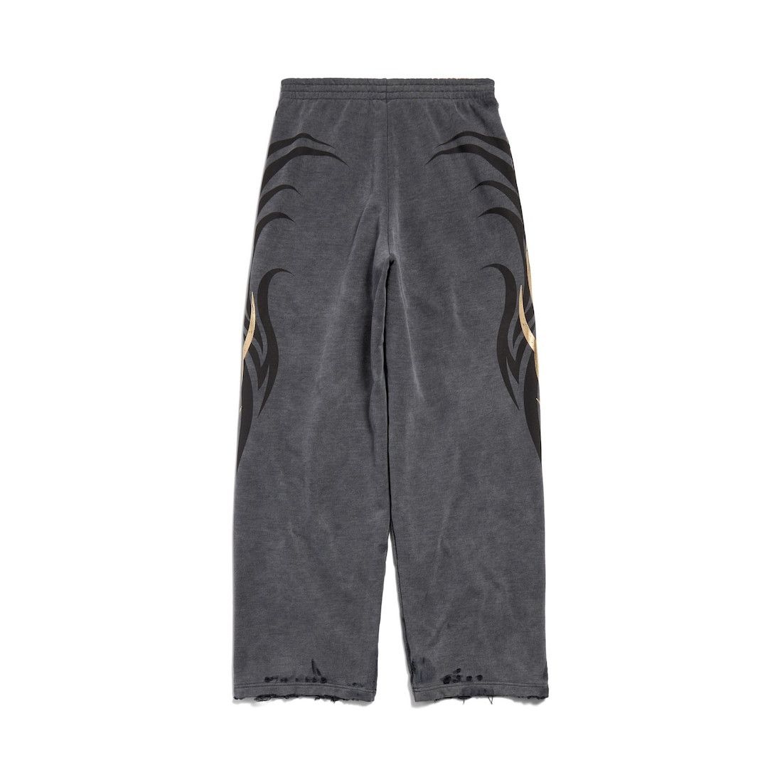 Balenciaga o1tr1nto0426 Tacky Gold Baggy Sweatpants & Joggers in Black Size US 34 / EU 50 - 5 Thumbnail