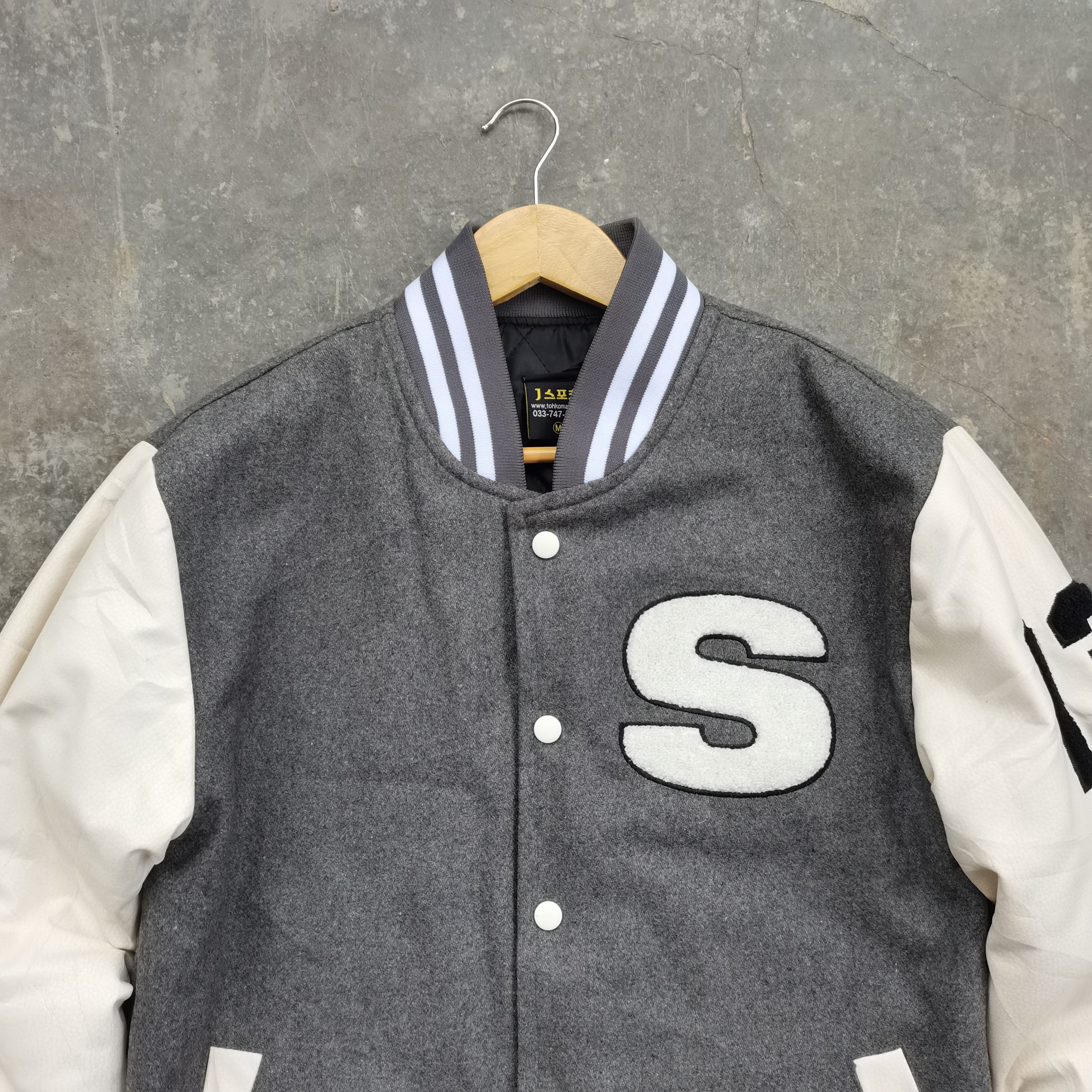 Japanese Brand Archive🔥 Japanese Brand Wool Varsity Jacket Size US M / EU 48-50 / 2 - 2 Thumbnail