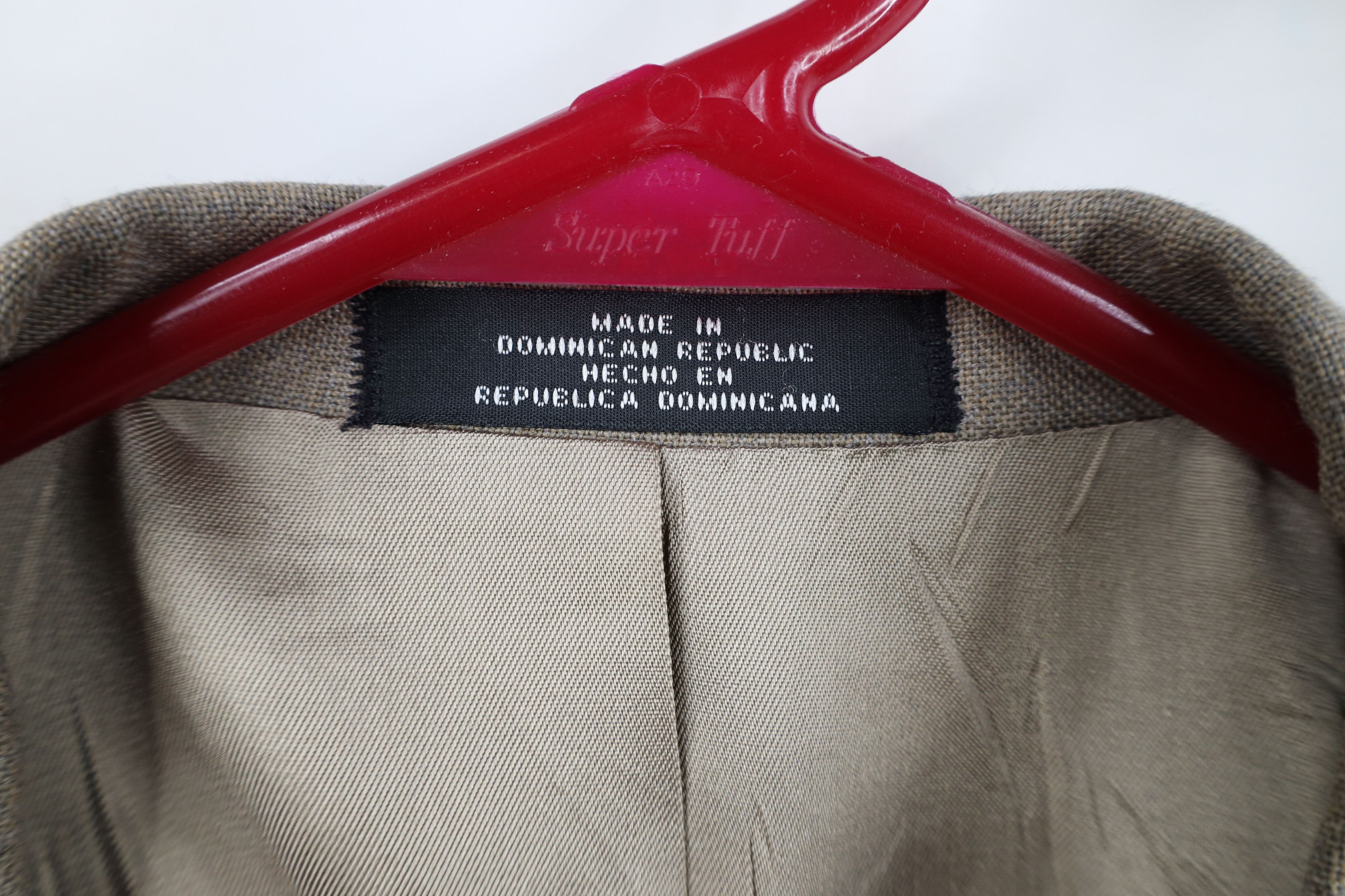 Vintage Vintage 90s Streetwear Blend Button Suit Coat Blazer Jacket Size US XXL / EU 58 / 5 - 4 Thumbnail