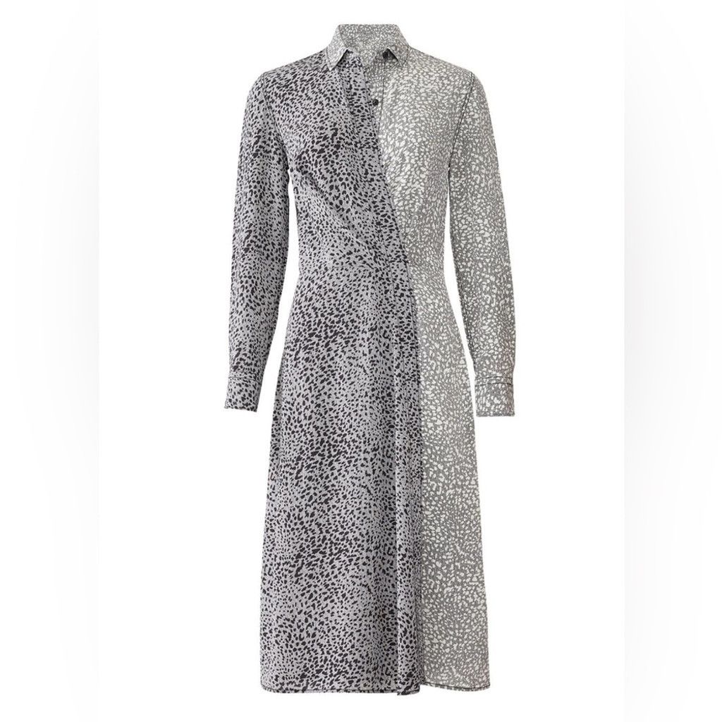 Rag & Bone rag & bone Leopard Karen Wrap Dress Size XL / US 12-14 / IT 48-50 - 3 Thumbnail