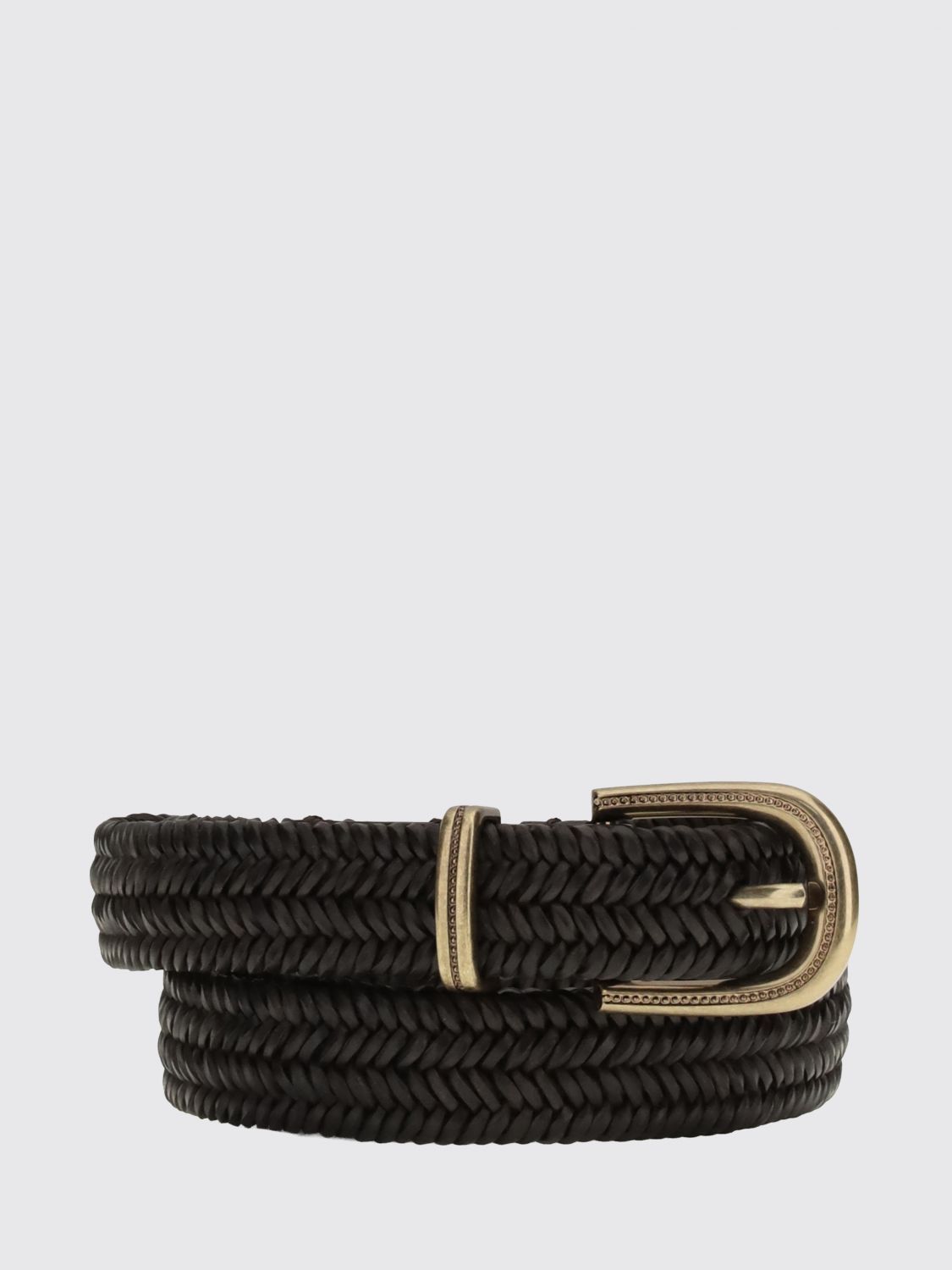 Brunello Cucinelli Brunello Cucinelli Belt Woman Dark Size ONE SIZE - 1 Thumbnail