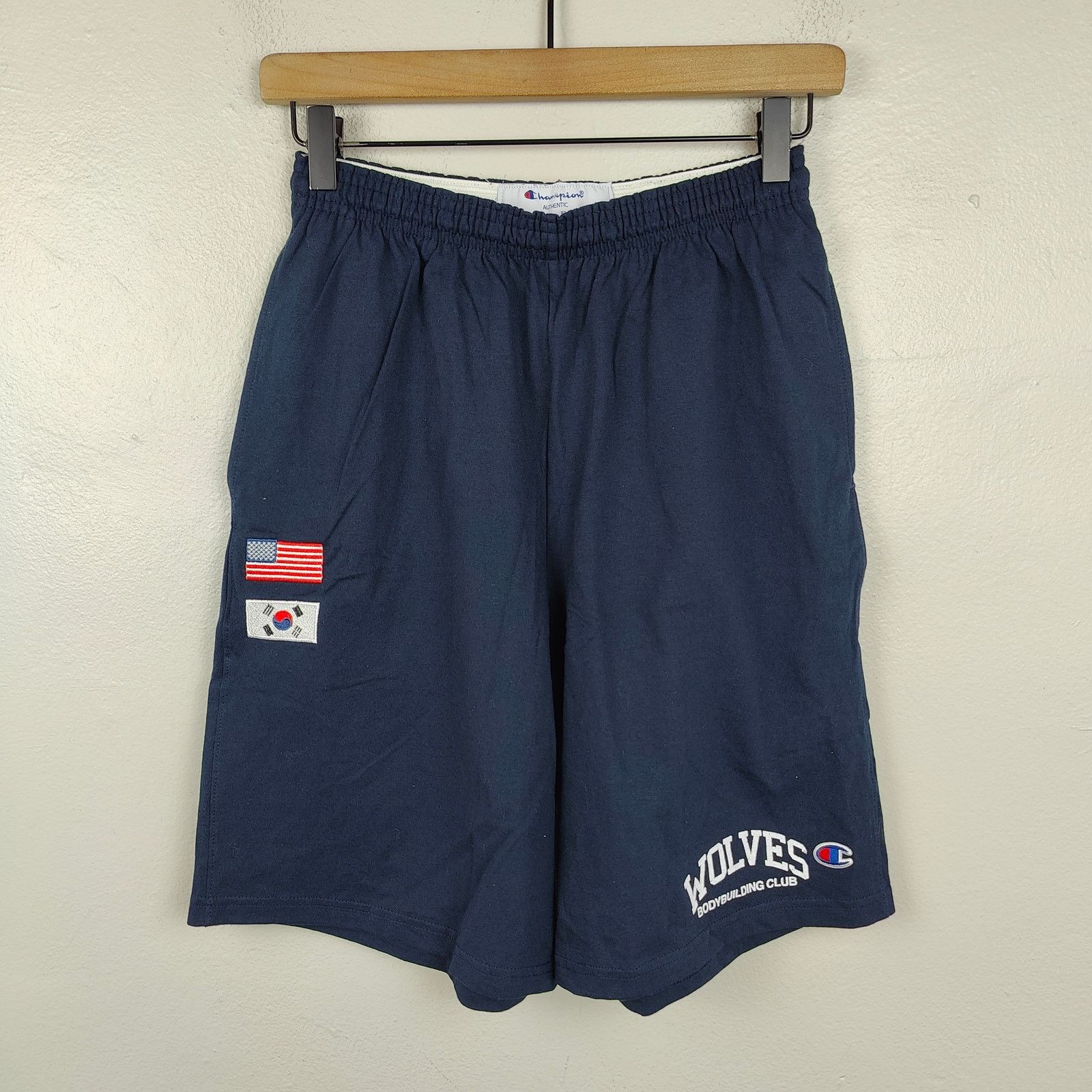 Darc Sport Darc Sport Champion Shorts Mens Small Navy Blue Basketball Size US 30 / EU 46 - 1 Thumbnail