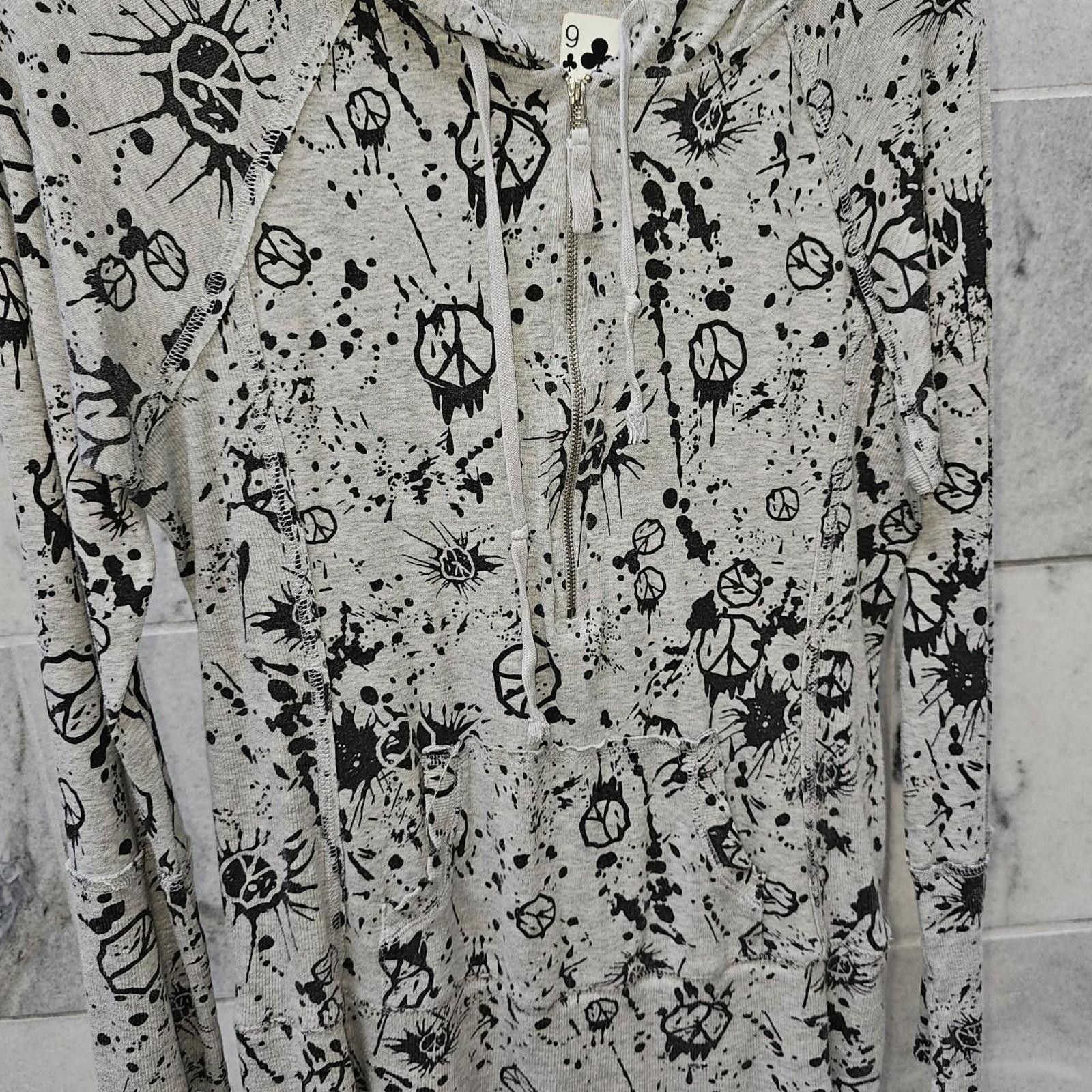 Other Women's Black and Grey Hoodie Size XL / US 12-14 / IT 48-50 - 2 Thumbnail