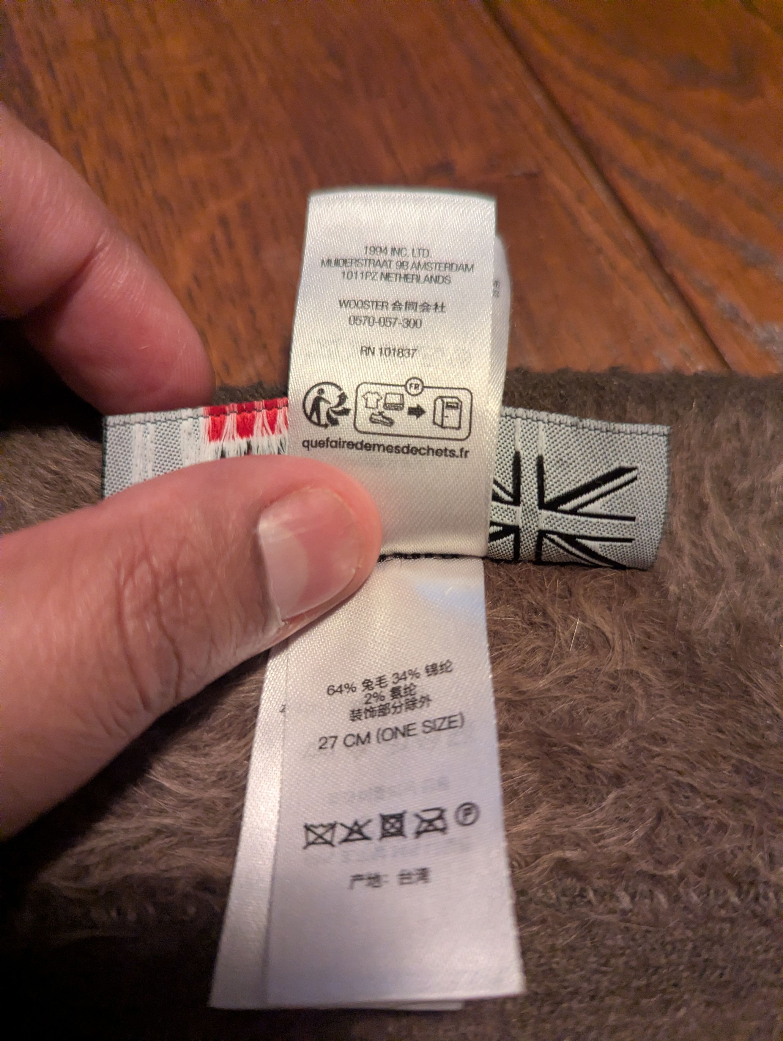 Kangol × Supreme Supreme Kangol Furgora Script BeanieBrown Size ONE SIZE - 4 Thumbnail