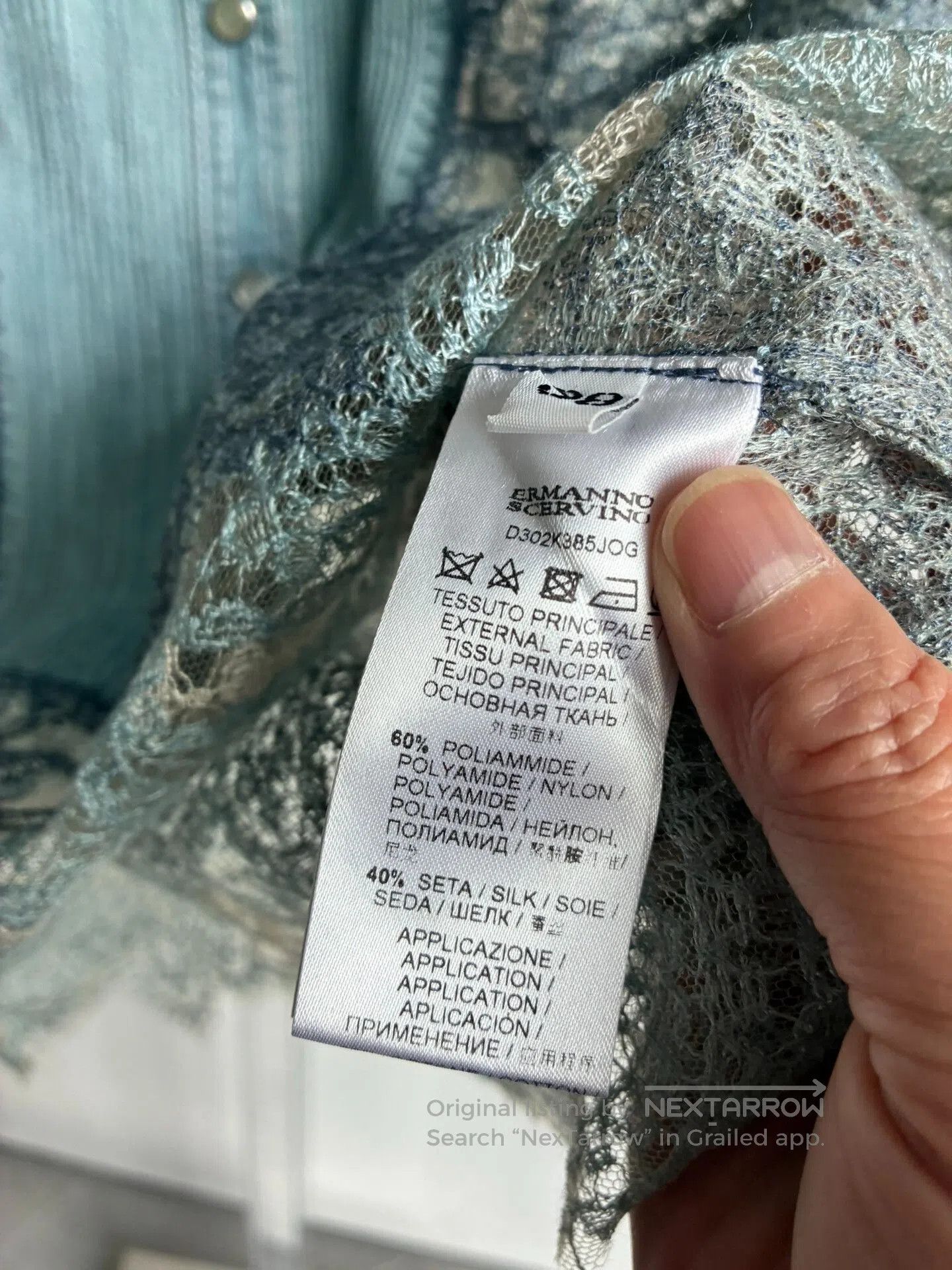Ermanno Scervino Ermanno Scervino Blue Sleeveless Vest. Size S / US 4 / IT 40 - 5 Thumbnail