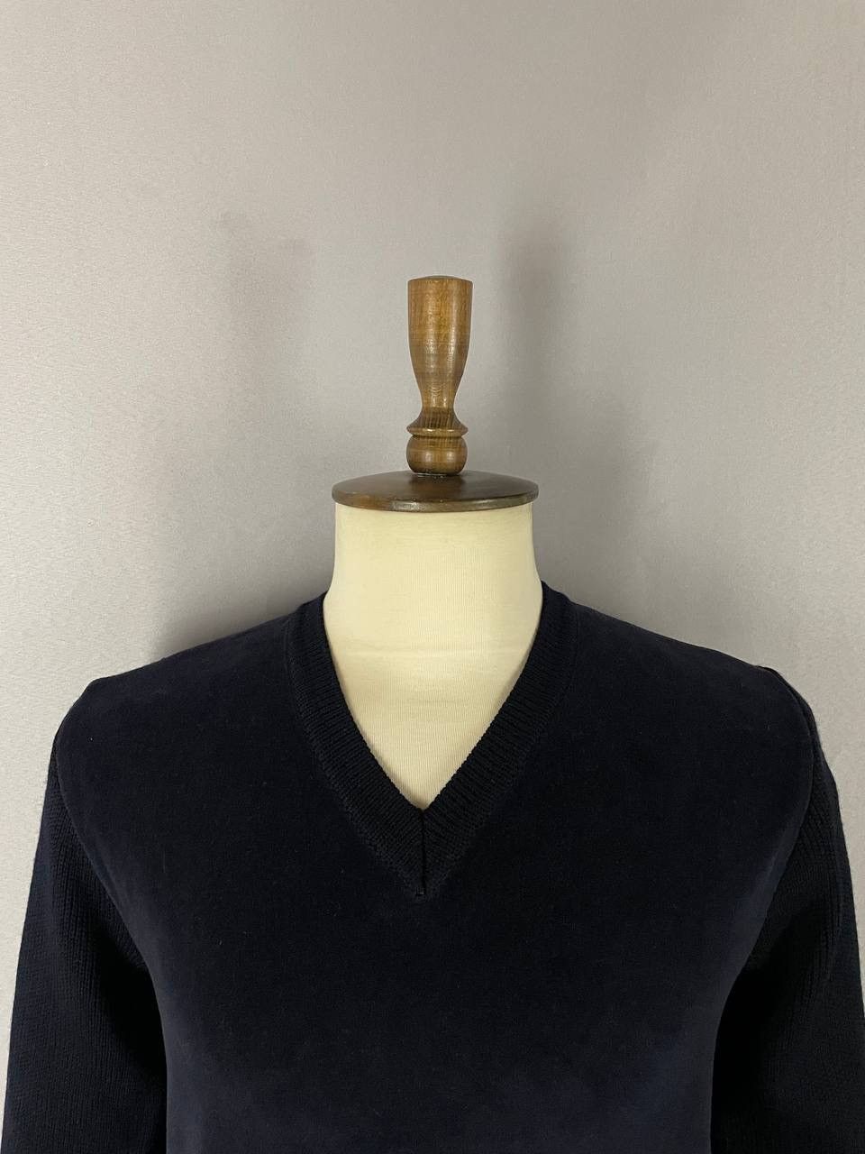 Maison Margiela Maison Margiela Sweater Navy Velour Size US M / EU 48-50 / 2 - 3 Thumbnail