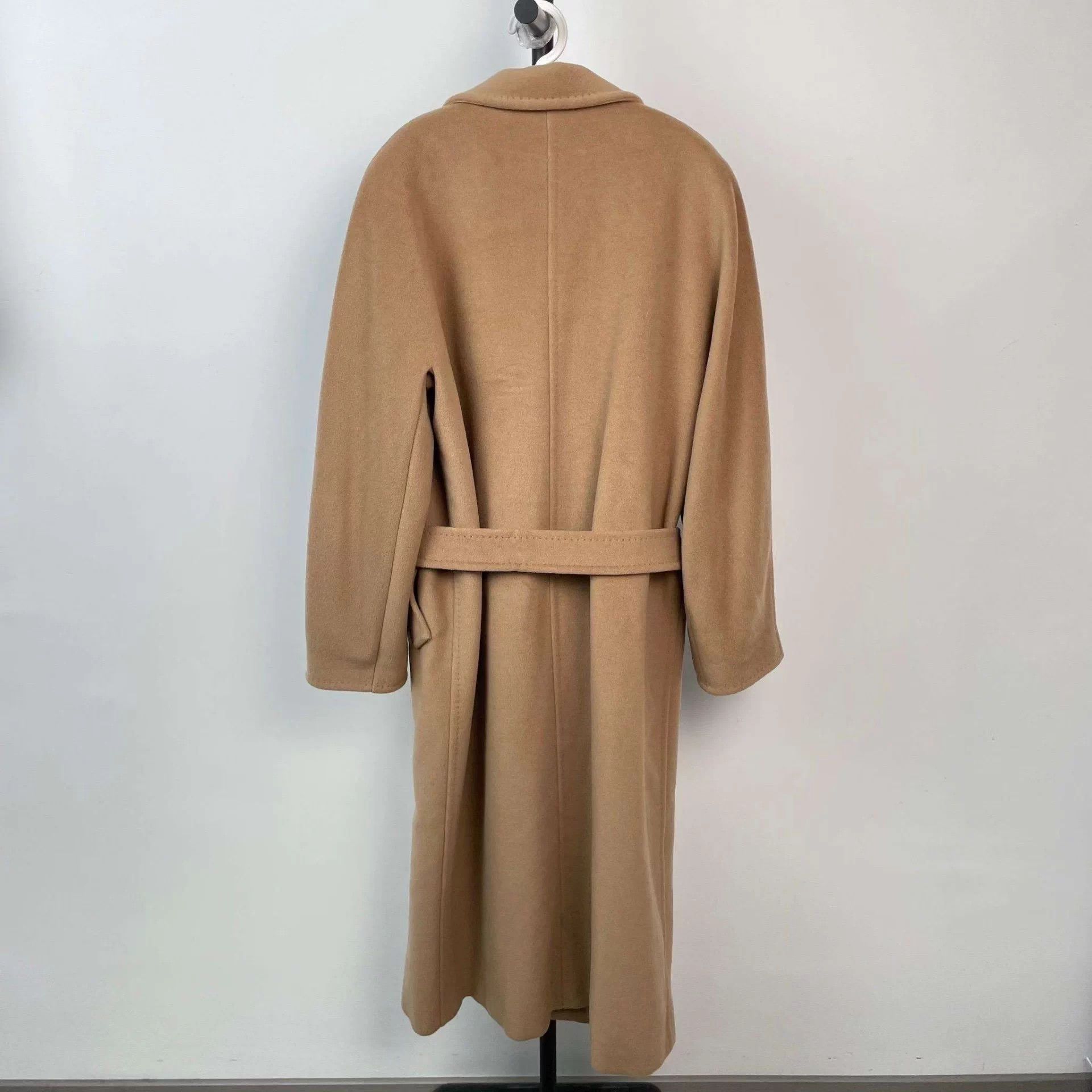Max Mara MaxMara 101801 Wool Coat 42 Tan Size M / US 6-8 / IT 42-44 - 2 Thumbnail