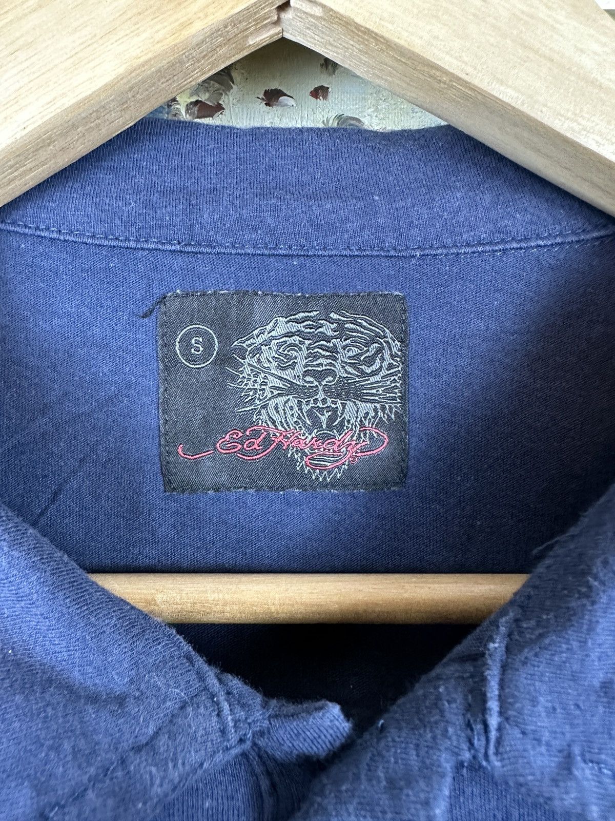 Ed Hardy × Vintage Vintage 2000s Ed Hardy polo shirt Size US M / EU 48-50 / 2 - 5 Thumbnail