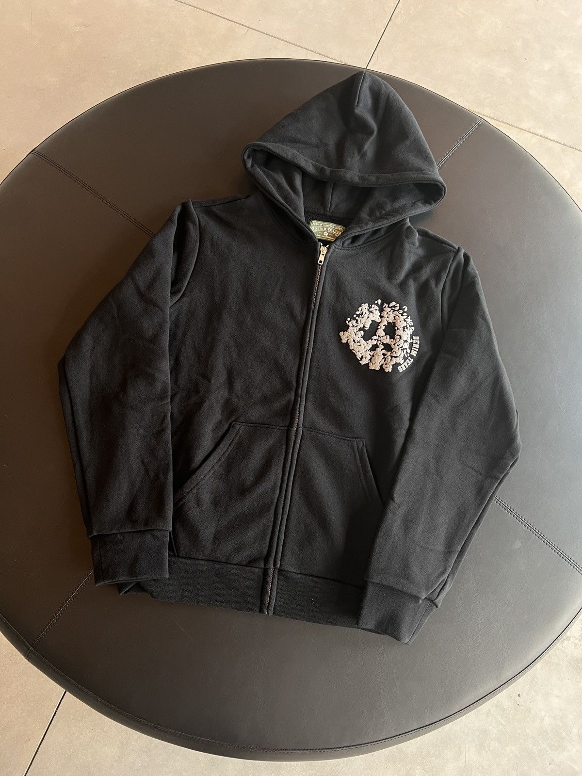 DENIM TEARS Denim Tears Denim University Zip Hoodie (SS24) Black 