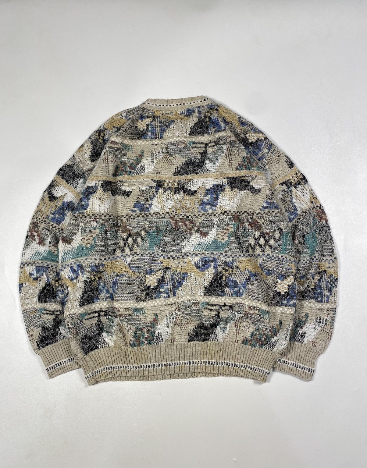 Other Vintage Mugger Italy Pattern Knitwear Size US XL / EU 56 / 4 - 5 Thumbnail