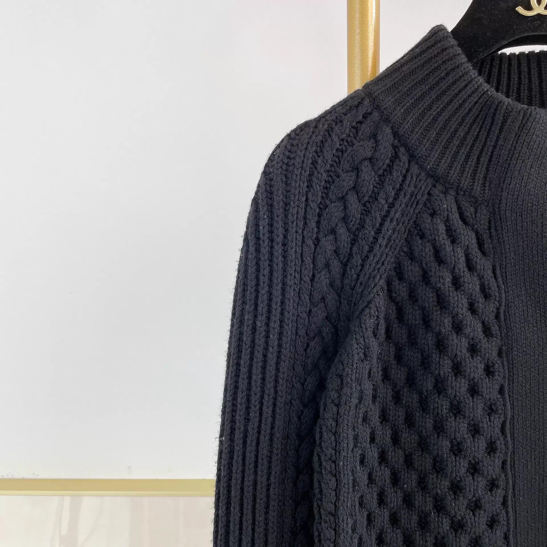 Alexander McQueen McQueen Black Knit Duster Coat XS Size XS / US 0-2 / IT 36-38 - 3 Thumbnail