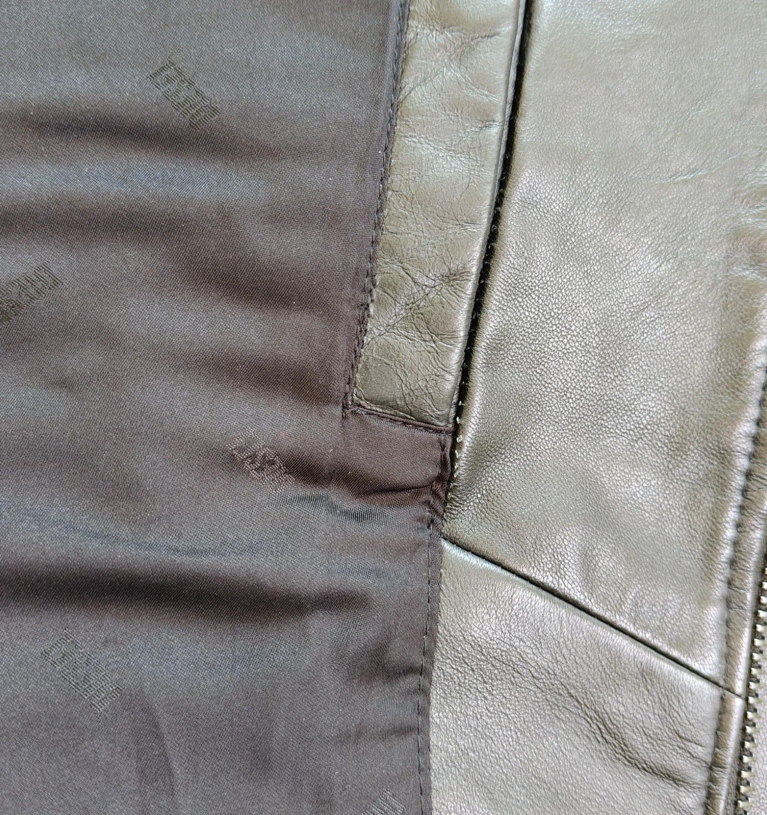 Diesel Diesel logo-embossed leather jacket FTP 5088 Size US XL / EU 56 / 4 - 8 Thumbnail