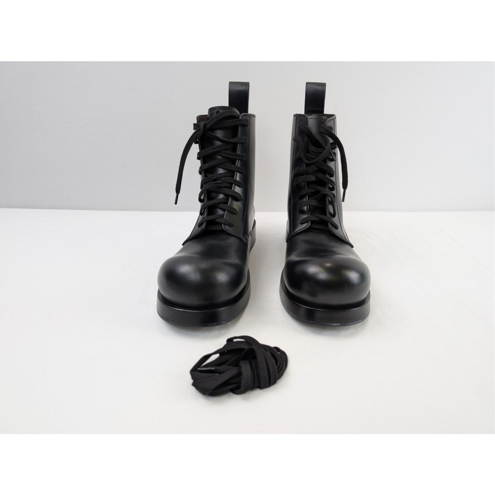 Bottega Veneta o1rshd1 Tokyo Brush Calf Rubber Ankle Boots in Black Size US 10 / EU 43 - 7 Thumbnail