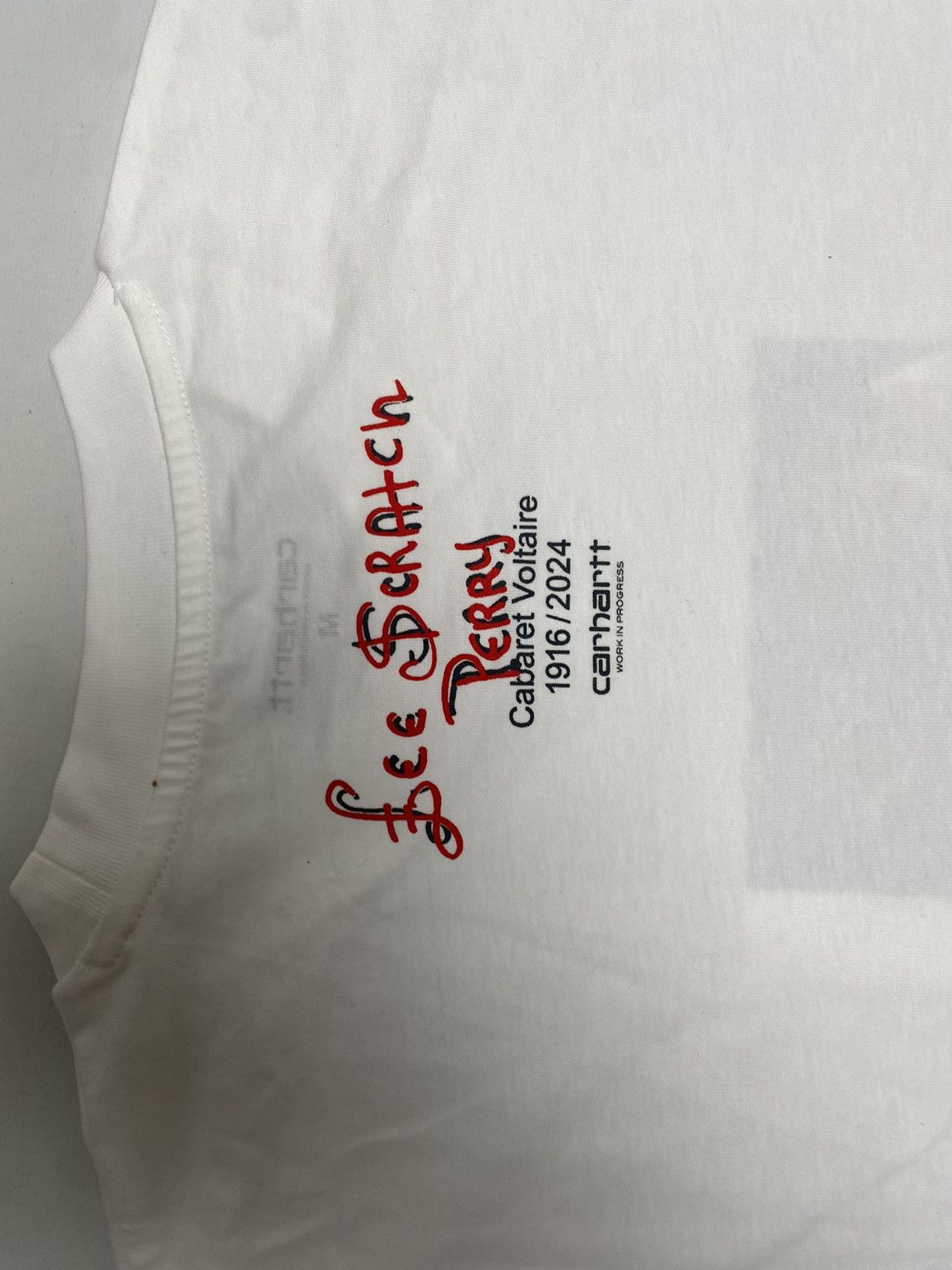 Carhartt Wip Carhartt Wip Cabaret Voltaire T-shirt size M White new Size US M / EU 48-50 / 2 - 8 Thumbnail