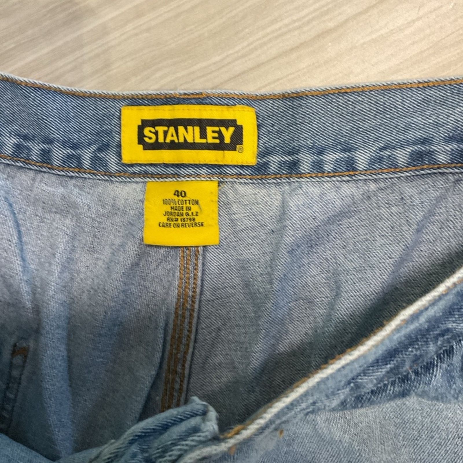 & Other Stories Stanley Light Blue Denim Shorts Size US 40 / EU 56 - 5 Thumbnail