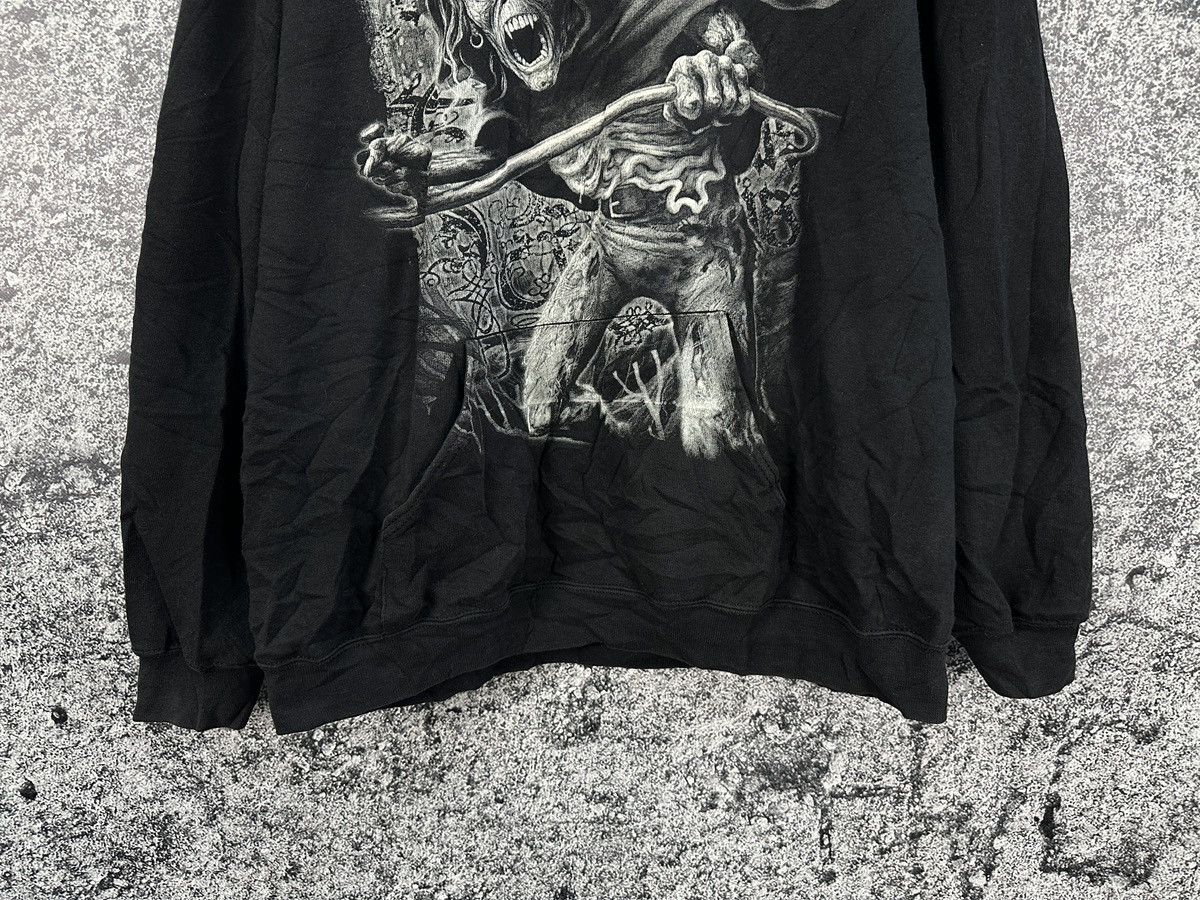 Iron Maiden Iron Maiden 2011 Vintage Rock Band Hoodie Streetwear XXL Size US XL / EU 56 / 4 - 4 Thumbnail