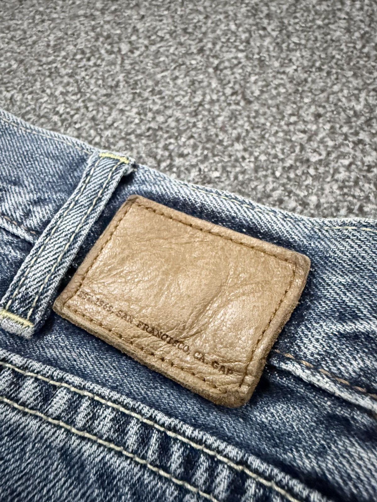 Gap Archives y2k Easy Fit Gap Age Washed Denim Wideleg Jeans Size US 36 / EU 52 - 8 Thumbnail