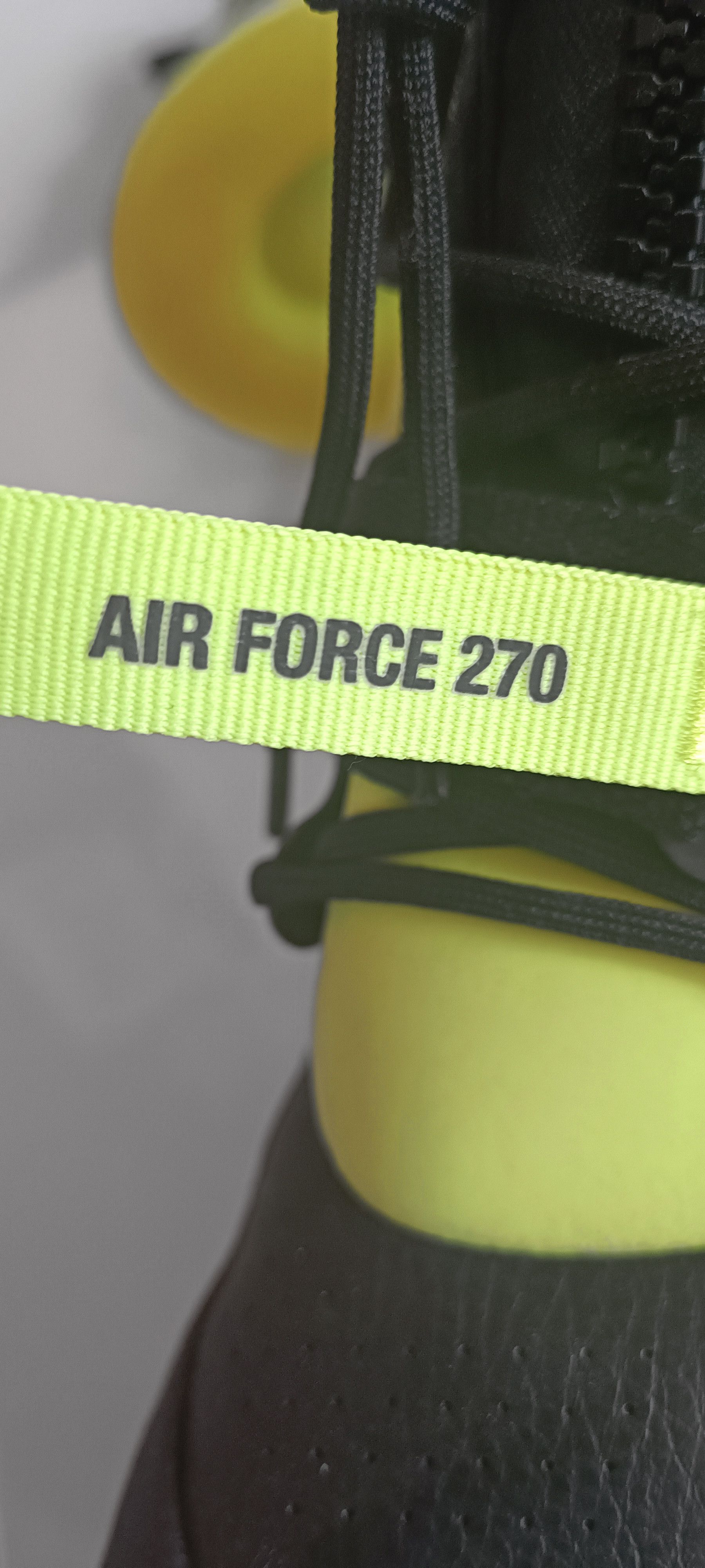 Nike Nike Air Force 270 Utility 'Volt' (2018) Size US 10.5 / EU 43-44 - 16 Thumbnail