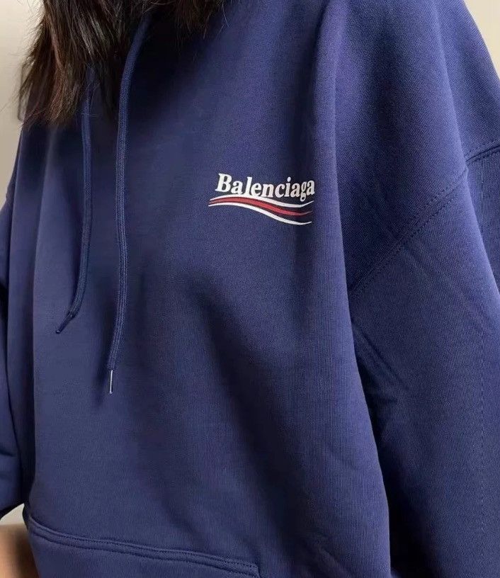 Balenciaga Balenciaga Cola Embroidered Hoodie2412-Nextarrow Size US M / EU 48-50 / 2 - 6 Thumbnail