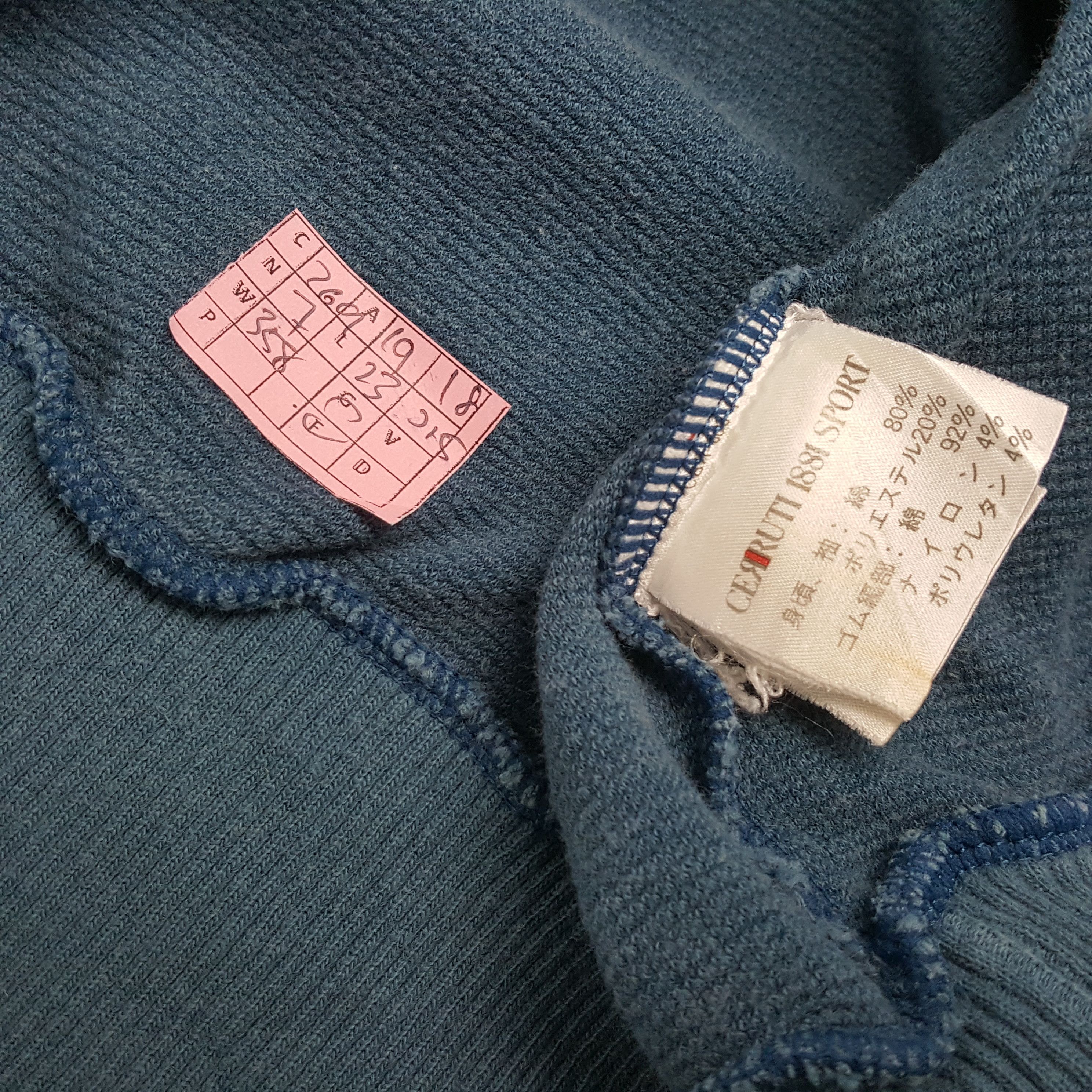 Cerruti 1881 × Vintage CERRUTI 1881 Center Design Sweatshirt Size US S / EU 44-46 / 1 - 6 Thumbnail