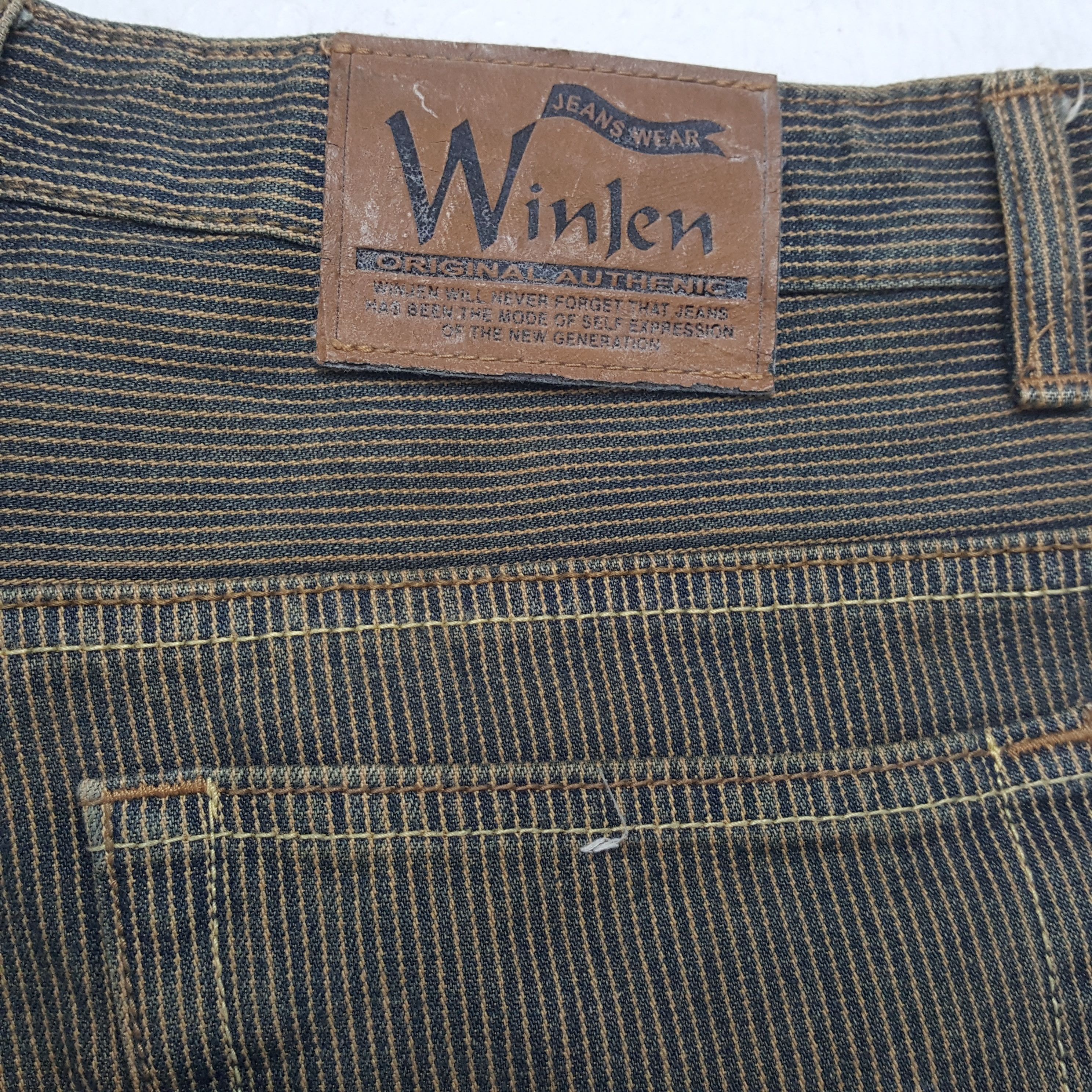 Vintage WIN JEN Rare Design Fashion Style Streetwear Jeans Size US 30 / EU 46 - 14 Thumbnail