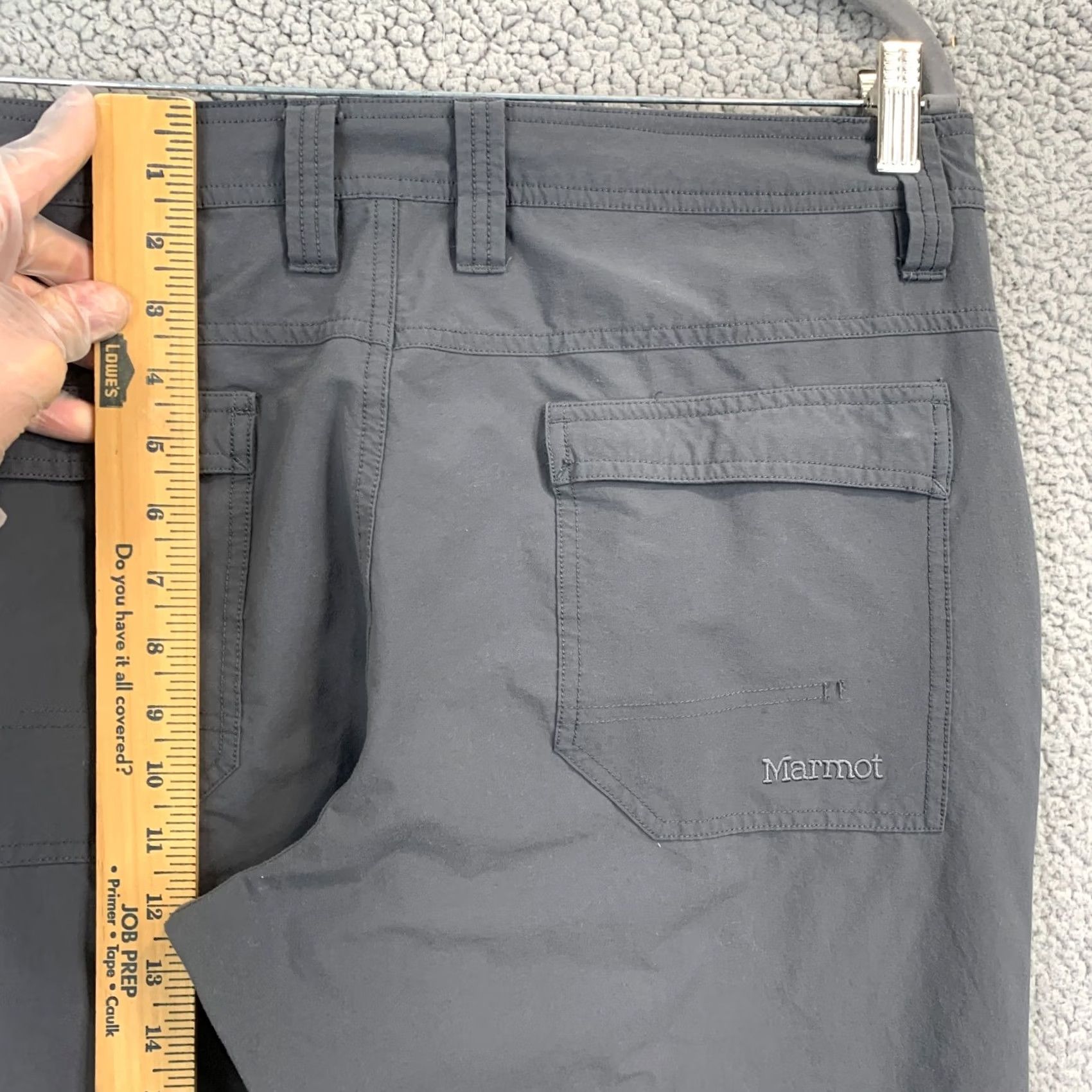 Marmot Marmot Pants Men's 34 Lightweight Nylon Gray Stretch Hiking Outdoor Casual Workwear Travel Size US 34 / EU 50 - 7 Thumbnail