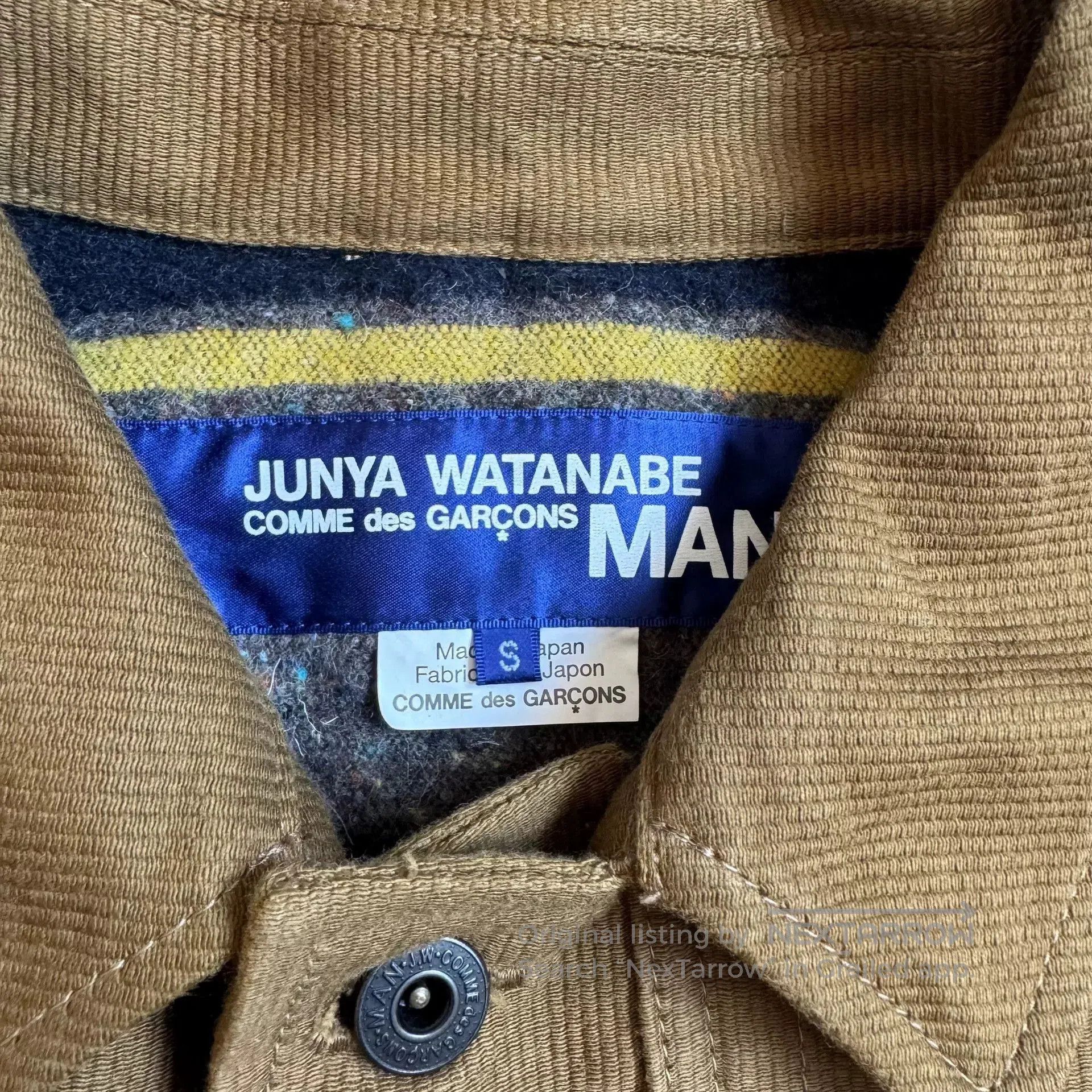 Junya Watanabe Junya Watanabe Corduroy Work Jacket. Size US S / EU 44-46 / 1 - 4 Thumbnail