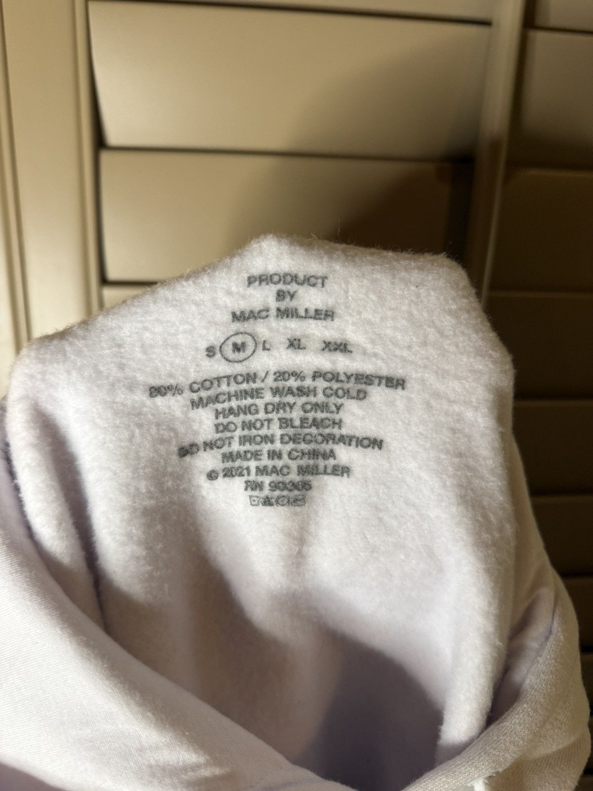 Mac Miller Mac Miller - FACES Hoodie - White Size US M / EU 48-50 / 2 - 6 Thumbnail