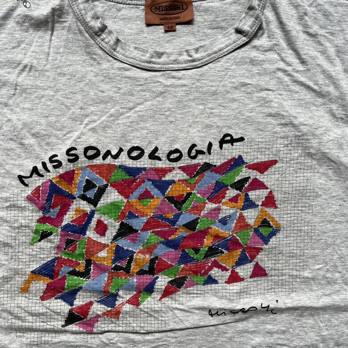 Designer × Missoni Vintage Missoni Art Tee Size US M / EU 48-50 / 2 - 2 Thumbnail