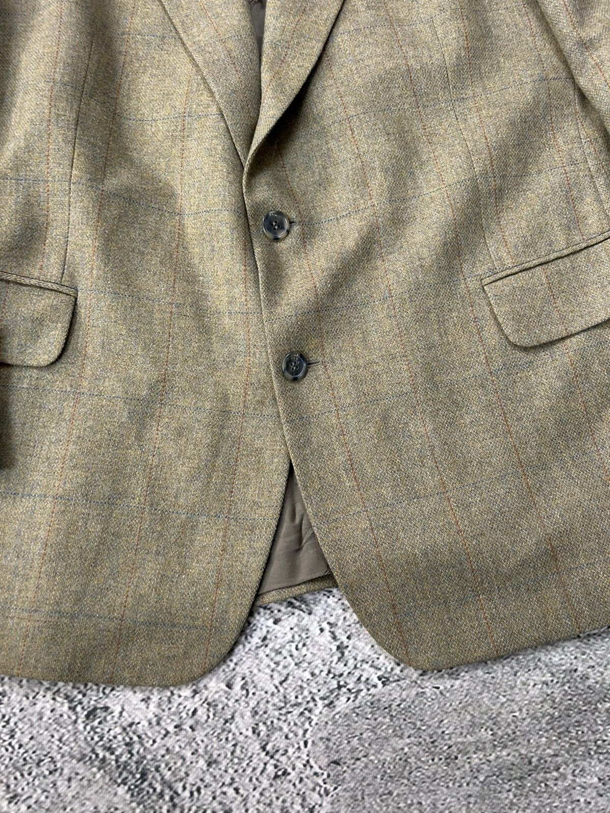 Burberry Burberry Blazer Wool green Size 52R - 3 Thumbnail