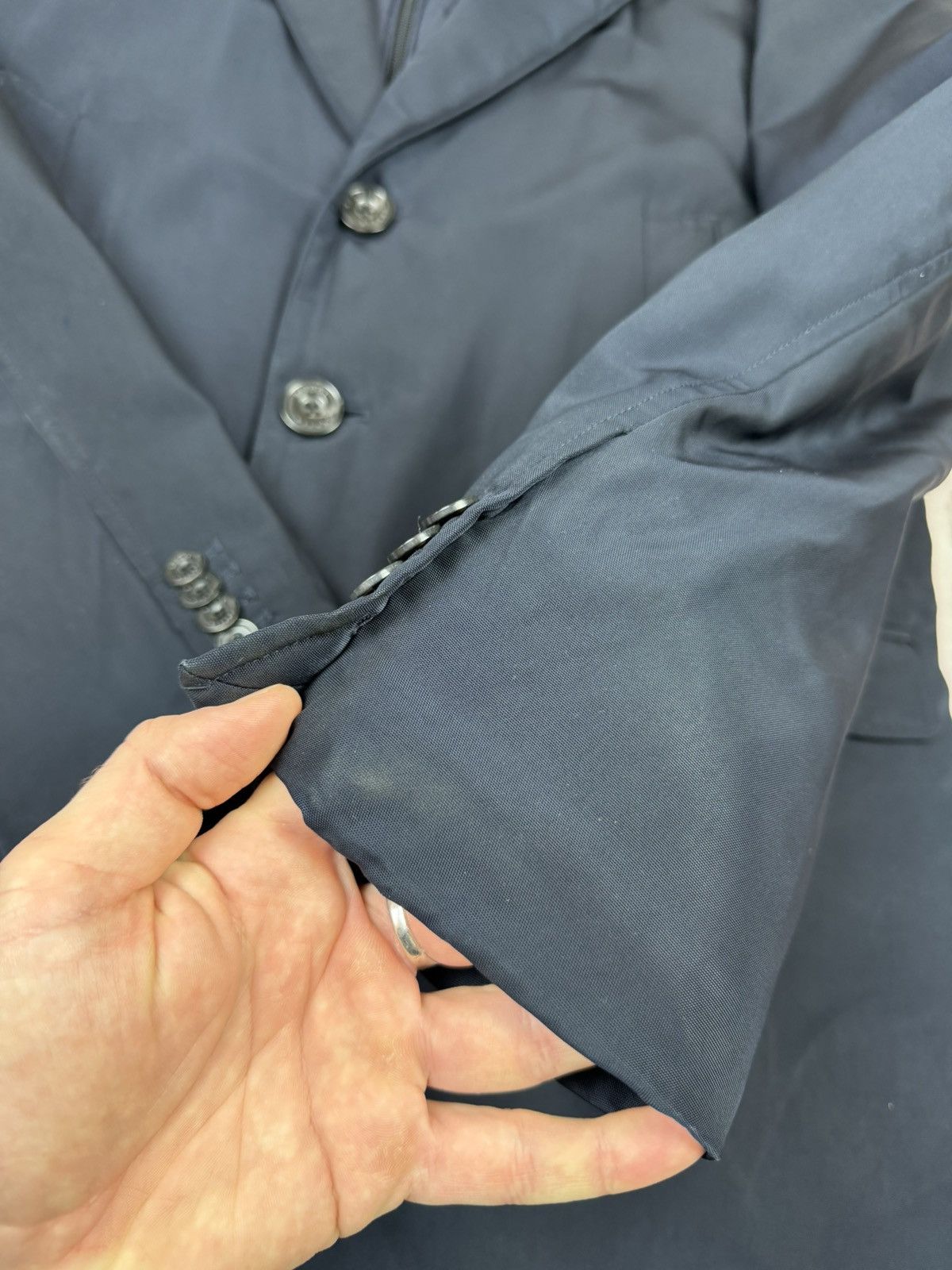 Boggi Men's Boggi Milano Padded Navy Coat Jacket Size 52 Size US L / EU 52-54 / 3 - 8 Thumbnail