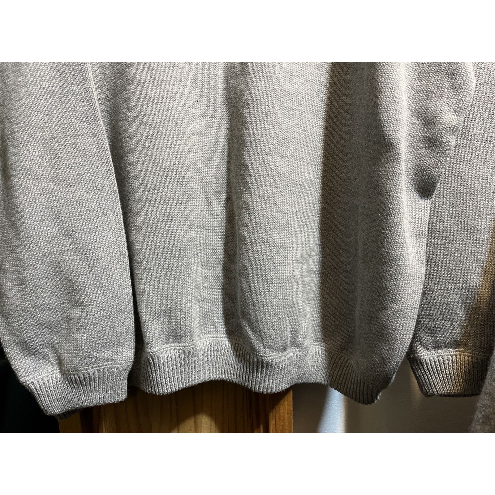 Eddie Bauer Eddie Bauer Sweater Mens XXL Gray Long Sleeve Cotton Sweater Size US XXL / EU 58 / 5 - 7 Thumbnail