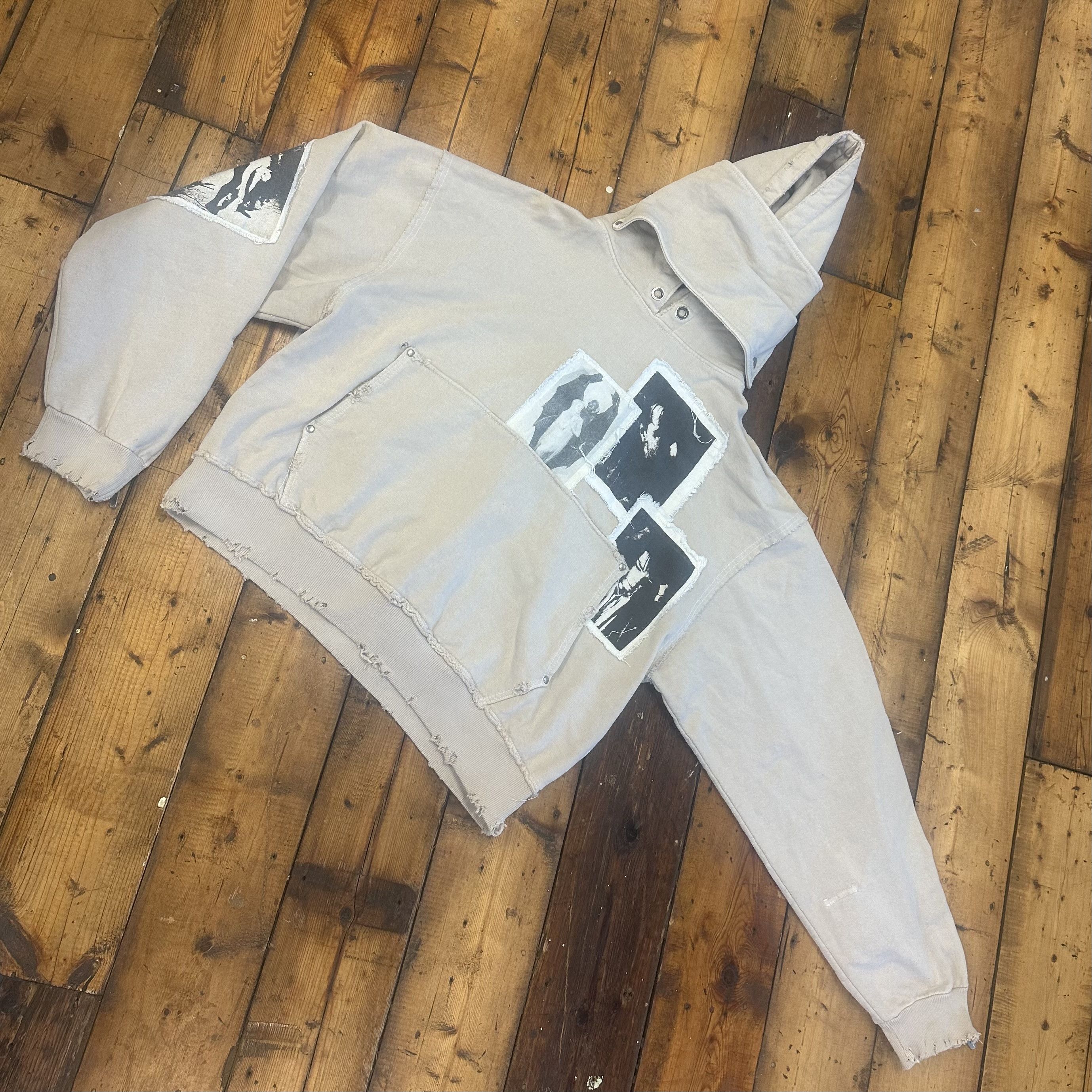 SHINE LUXURY Shine Luxury Guantanamo Scarfed Hoodie Size US L / EU 52-54 / 3 - 4 Thumbnail