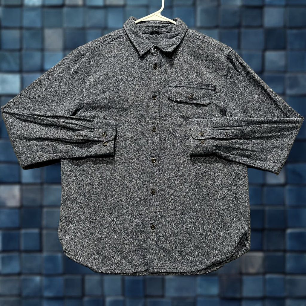 Prana prAna Shirt Mens Medium Blue Flannel Button Up Long Sleeve Outdoor EUC Size US M / EU 48-50 / 2 - 1 Thumbnail