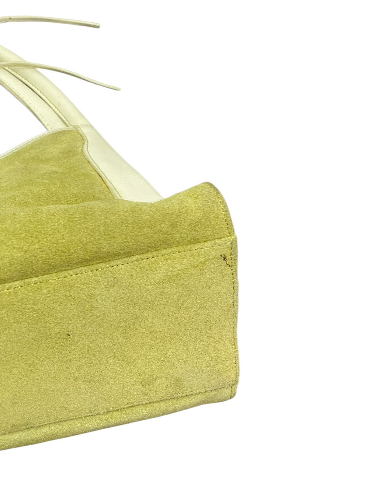 Leather Suede Leather Natural Beauty Basic Crescent Hand Bag 1🟩3 Size ONE SIZE - 10 Thumbnail