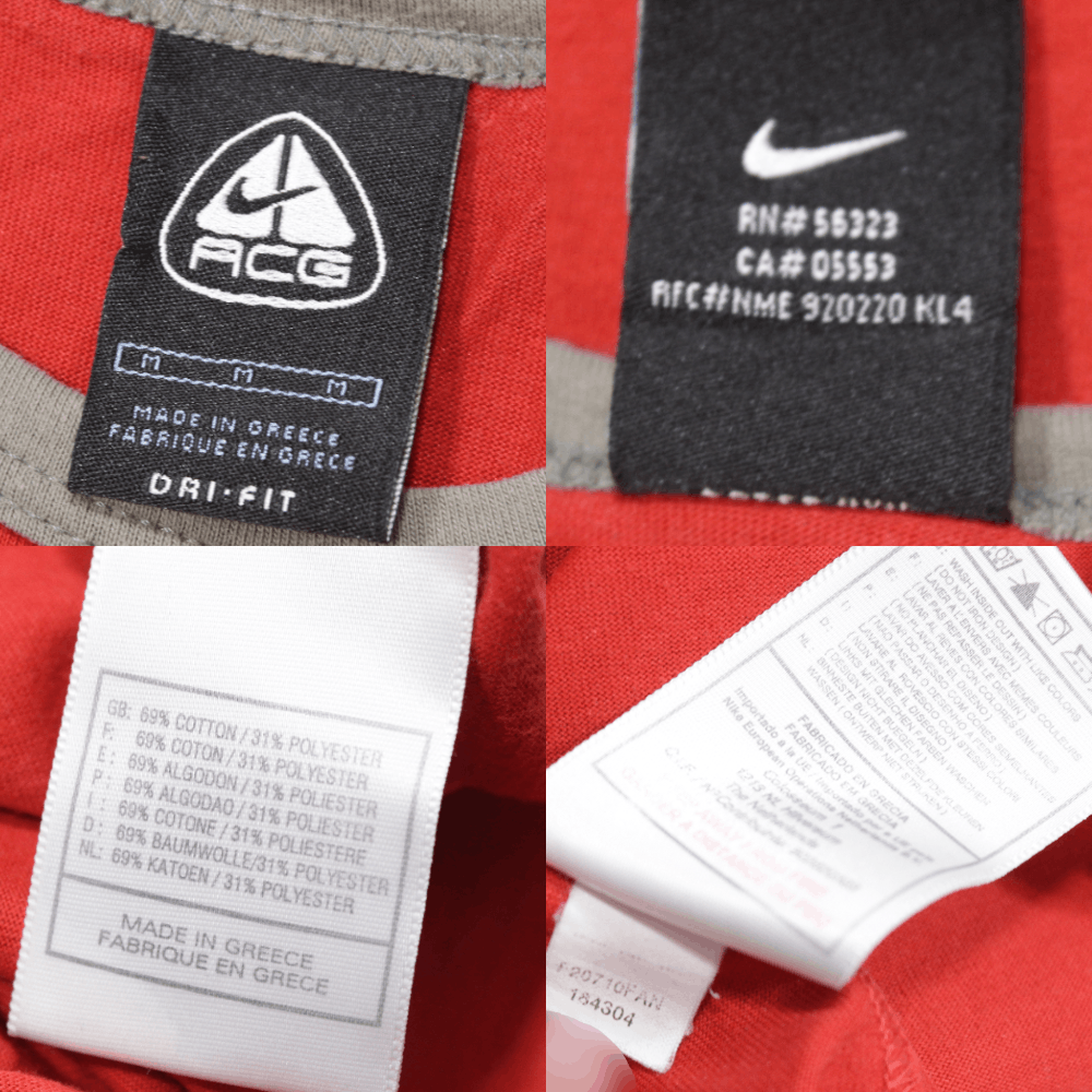Nike 90S ACG Big Logo T-Shirt Size US M / EU 48-50 / 2 - 9 Thumbnail